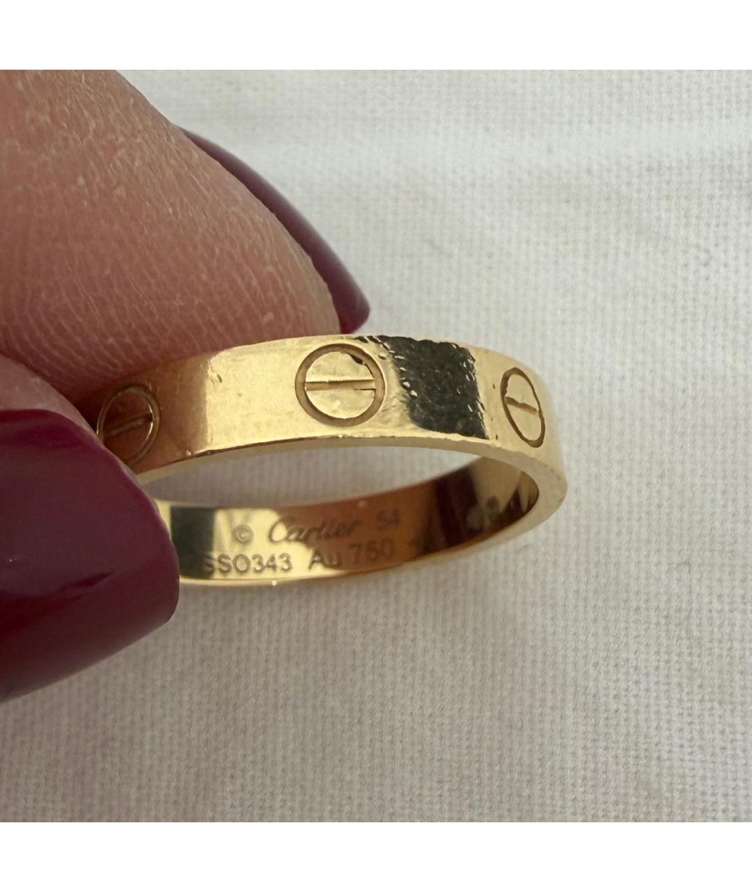 CARTIER Золотое кольцо из желтого золота, фото 2