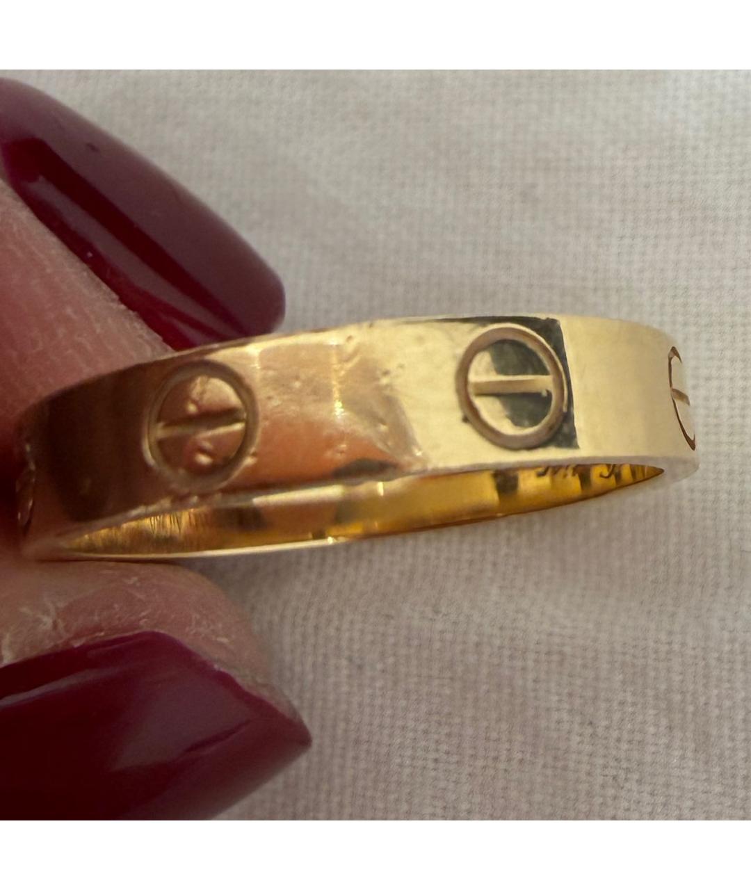 CARTIER Золотое кольцо из желтого золота, фото 4