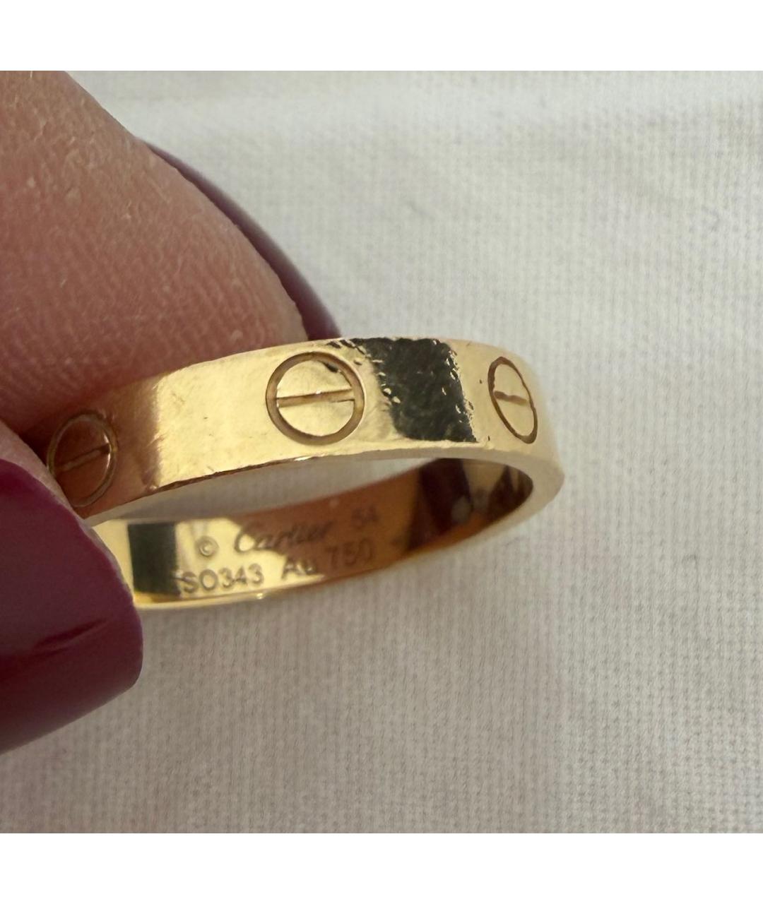CARTIER Золотое кольцо из желтого золота, фото 3
