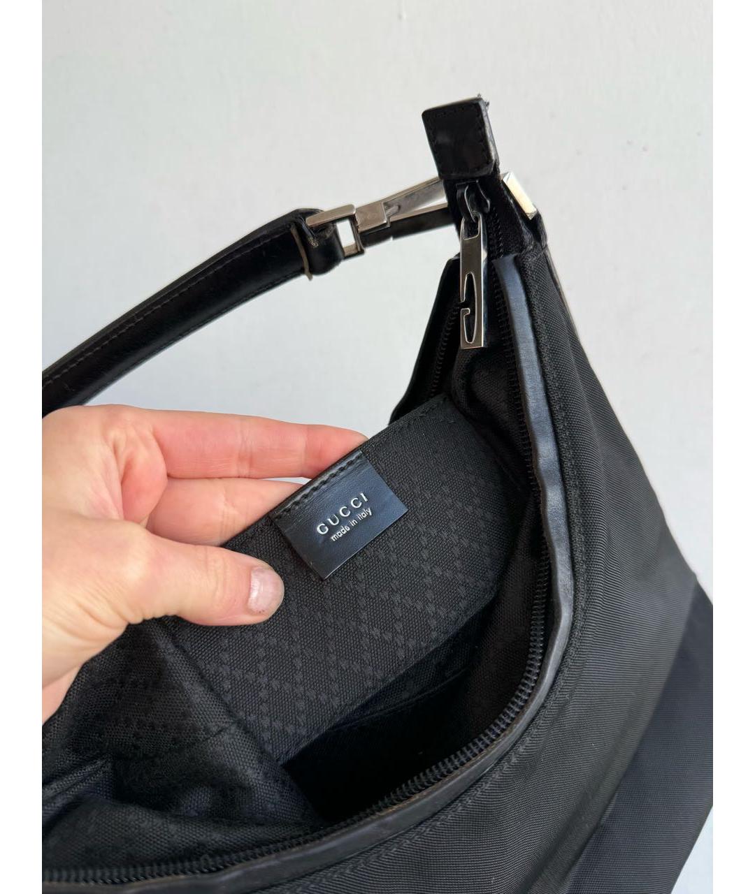 GUCCI Черная сумка с короткими ручками, фото 4