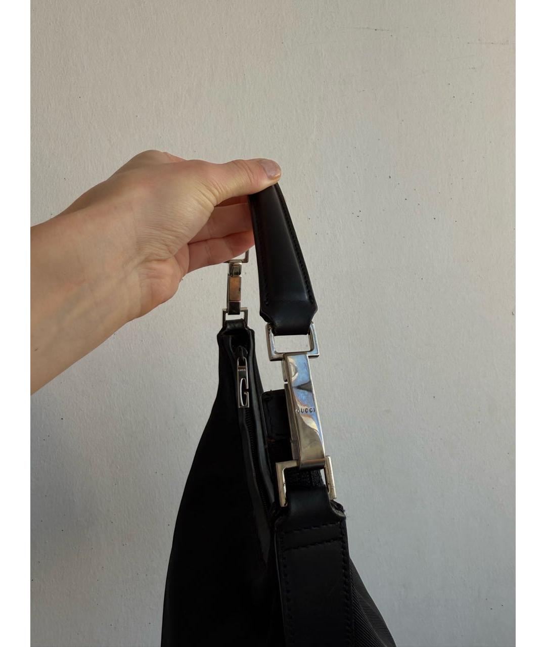 GUCCI Черная сумка с короткими ручками, фото 7
