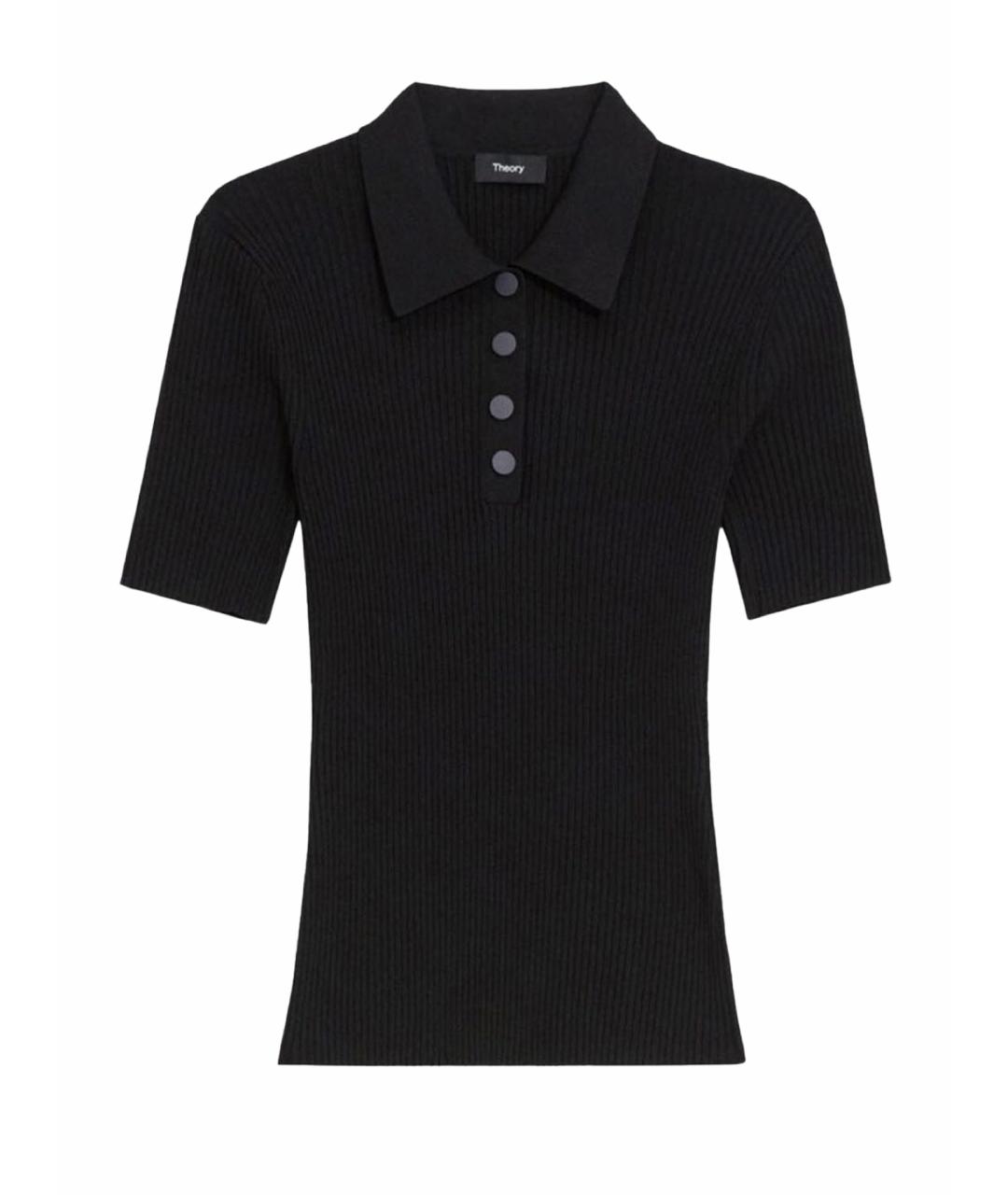 THEORY Черная футболка, фото 1