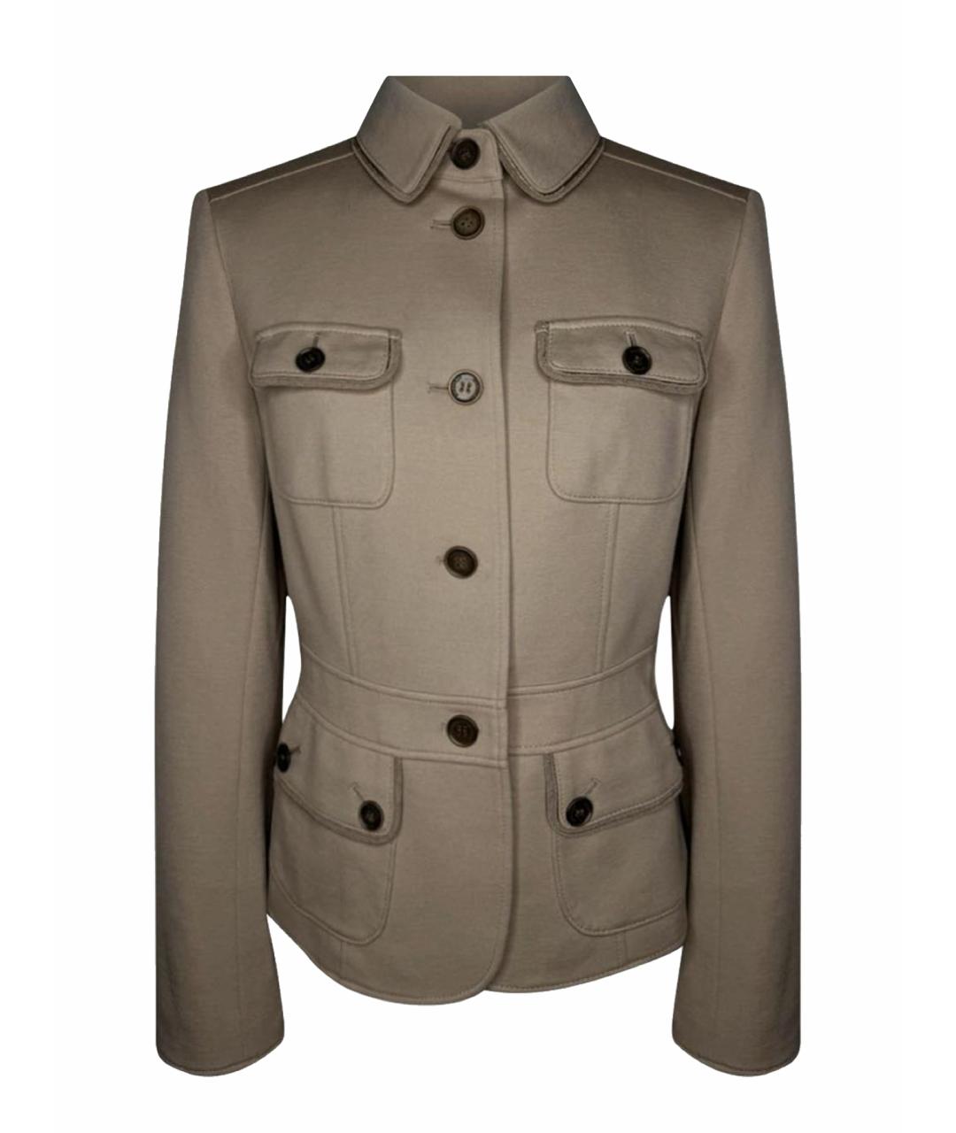 BURBERRY Бежевый жакет/пиджак, фото 9