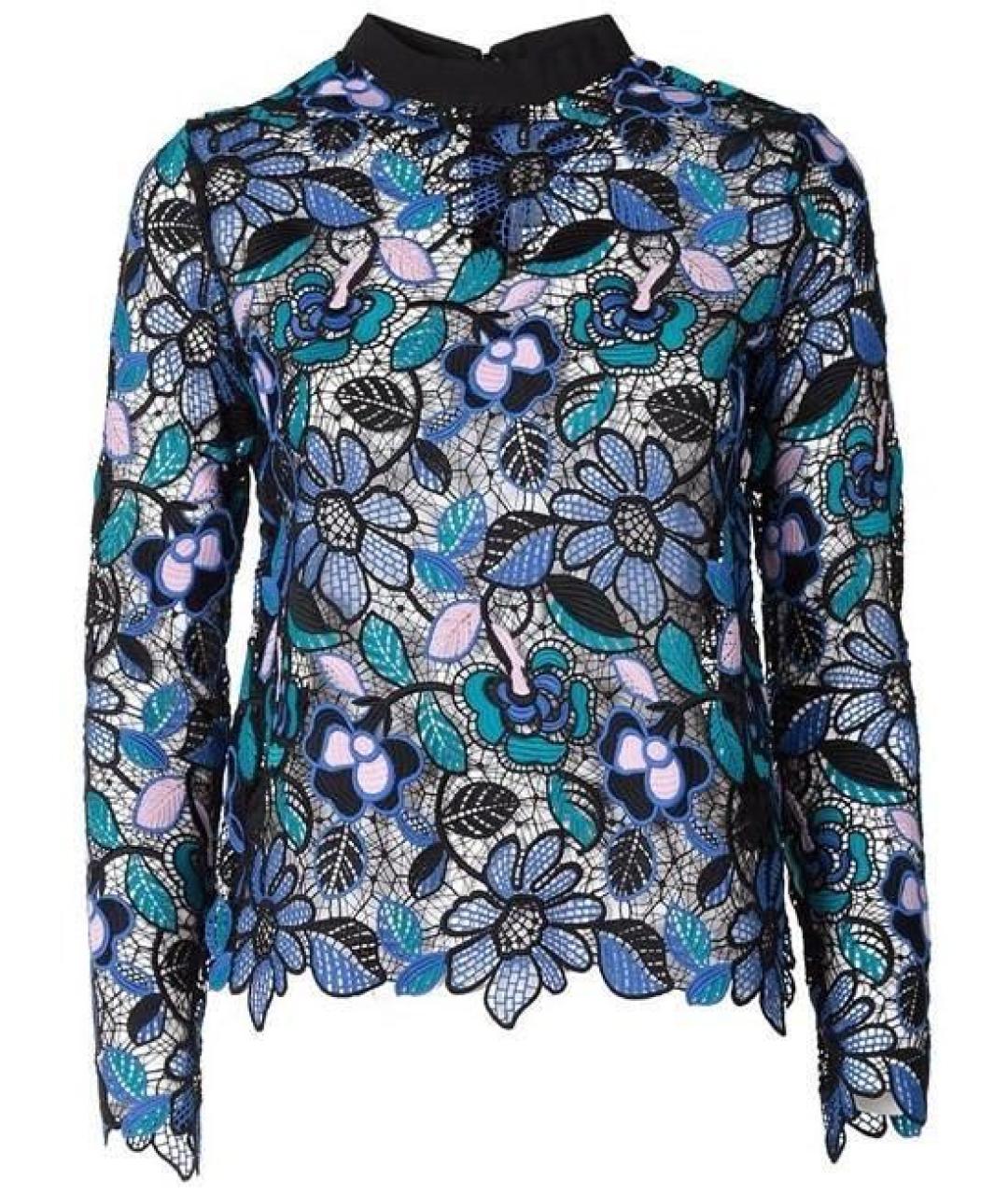 SELF-PORTRAIT Мульти блузы, фото 7