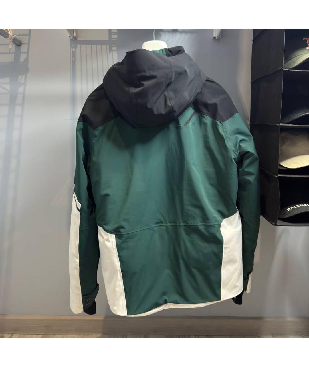 SPYDER Зеленая полиэстеровая куртка, фото 2