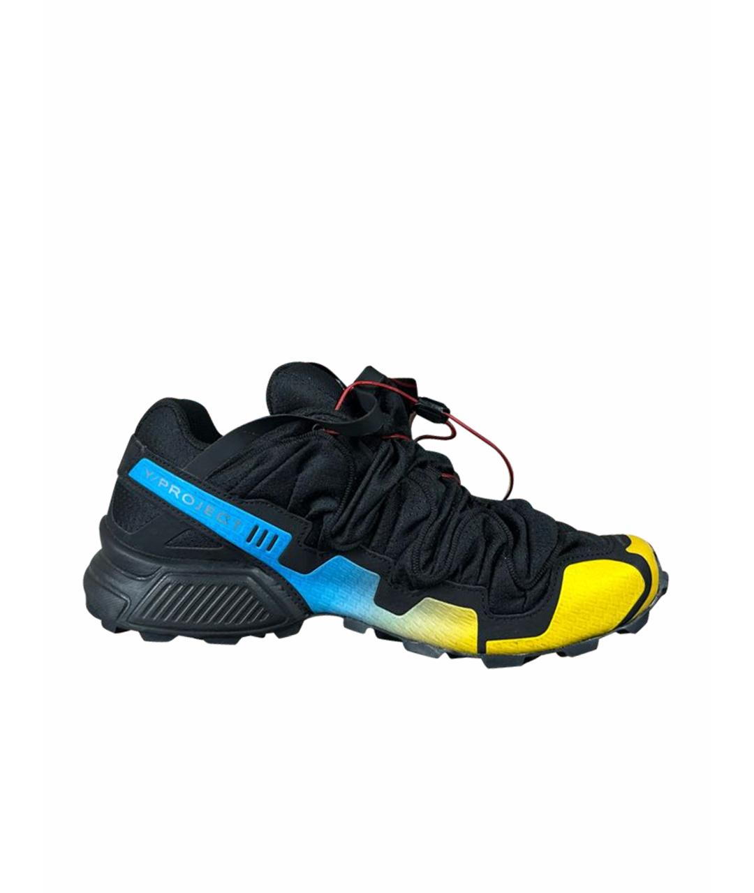 Y/PROJECT Черные низкие кроссовки / кеды, фото 10