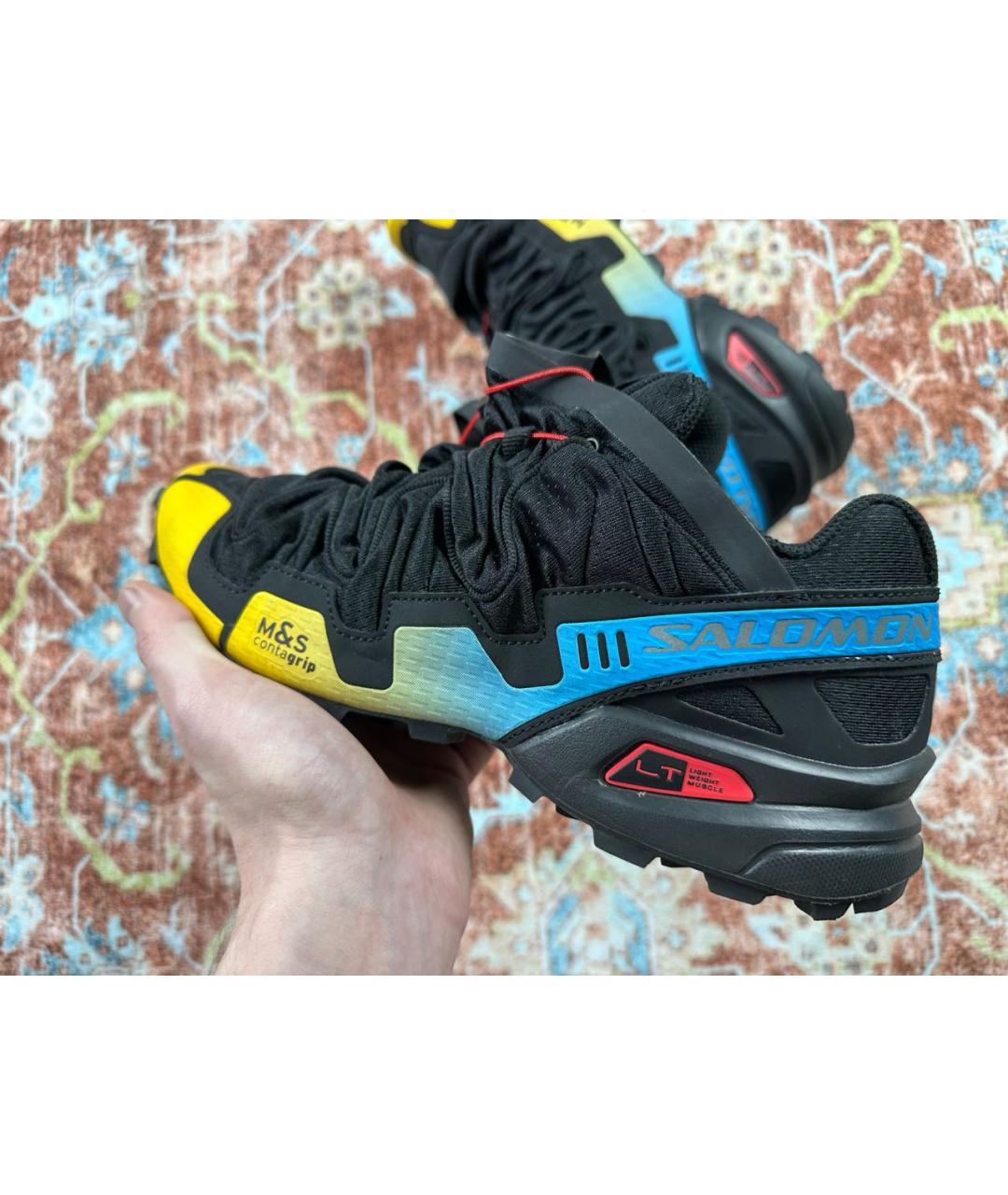 Y/PROJECT Черные низкие кроссовки / кеды, фото 8