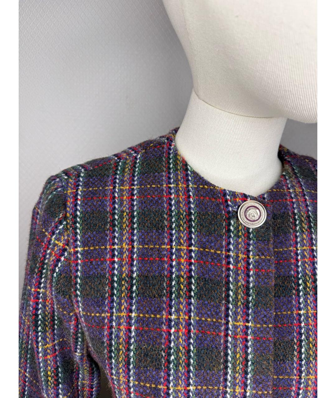 VERSACE Мульти жакет/пиджак, фото 4