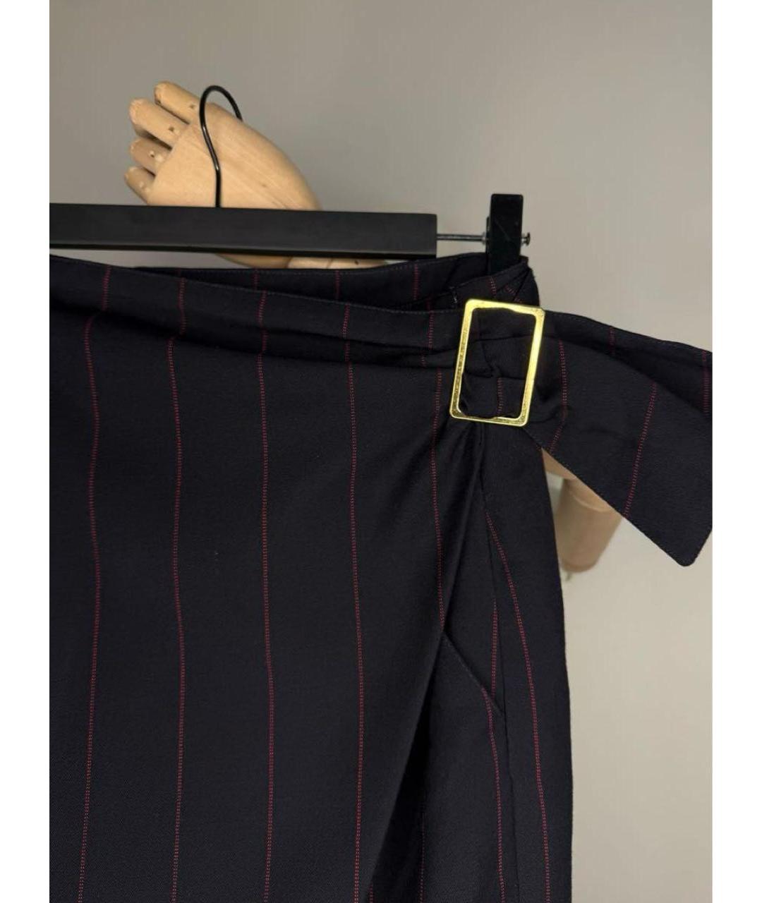 ESCADA Мульти шерстяная юбка миди, фото 5