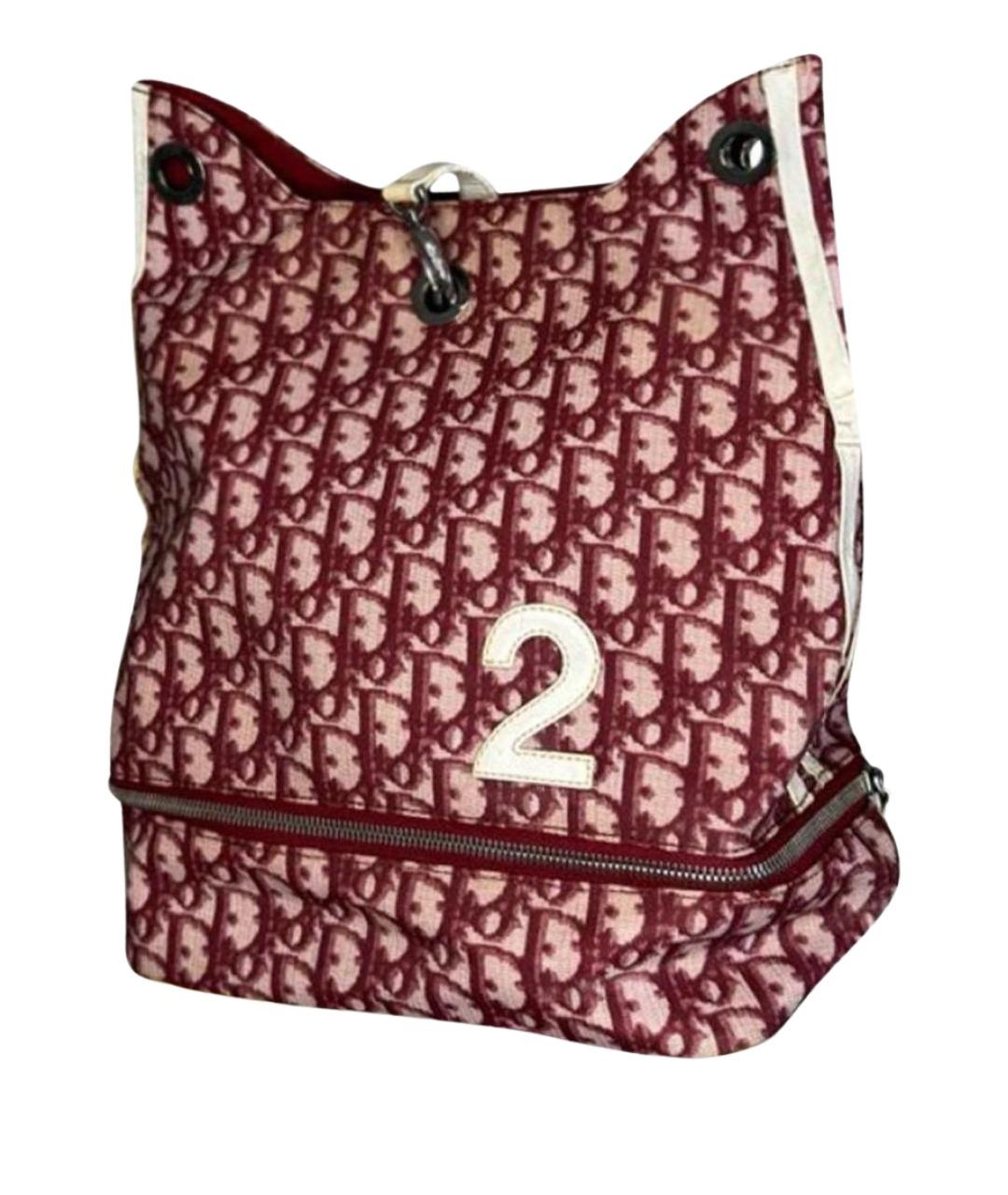 CHRISTIAN DIOR Мульти кожаный рюкзак, фото 1