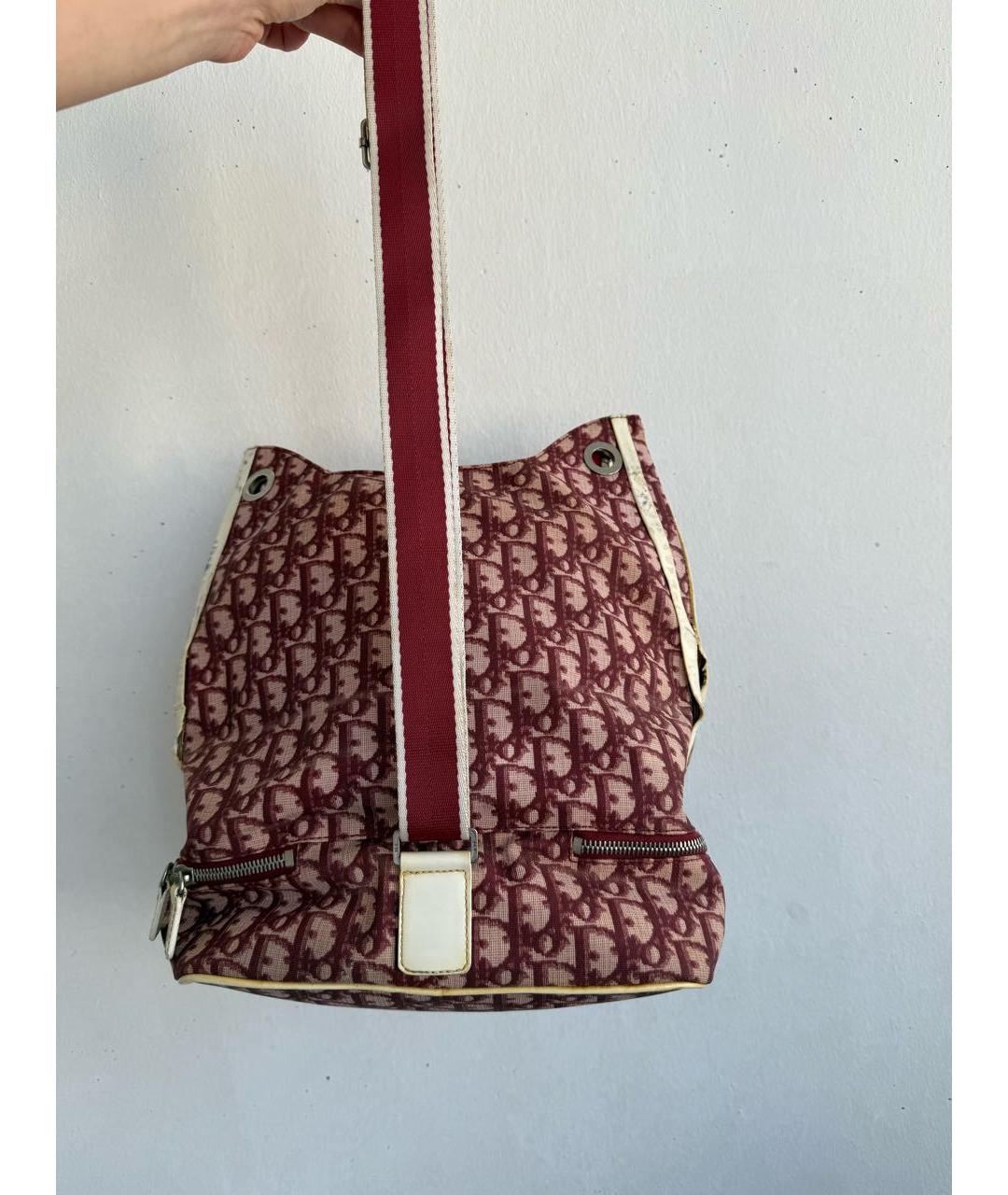 CHRISTIAN DIOR Мульти кожаный рюкзак, фото 4