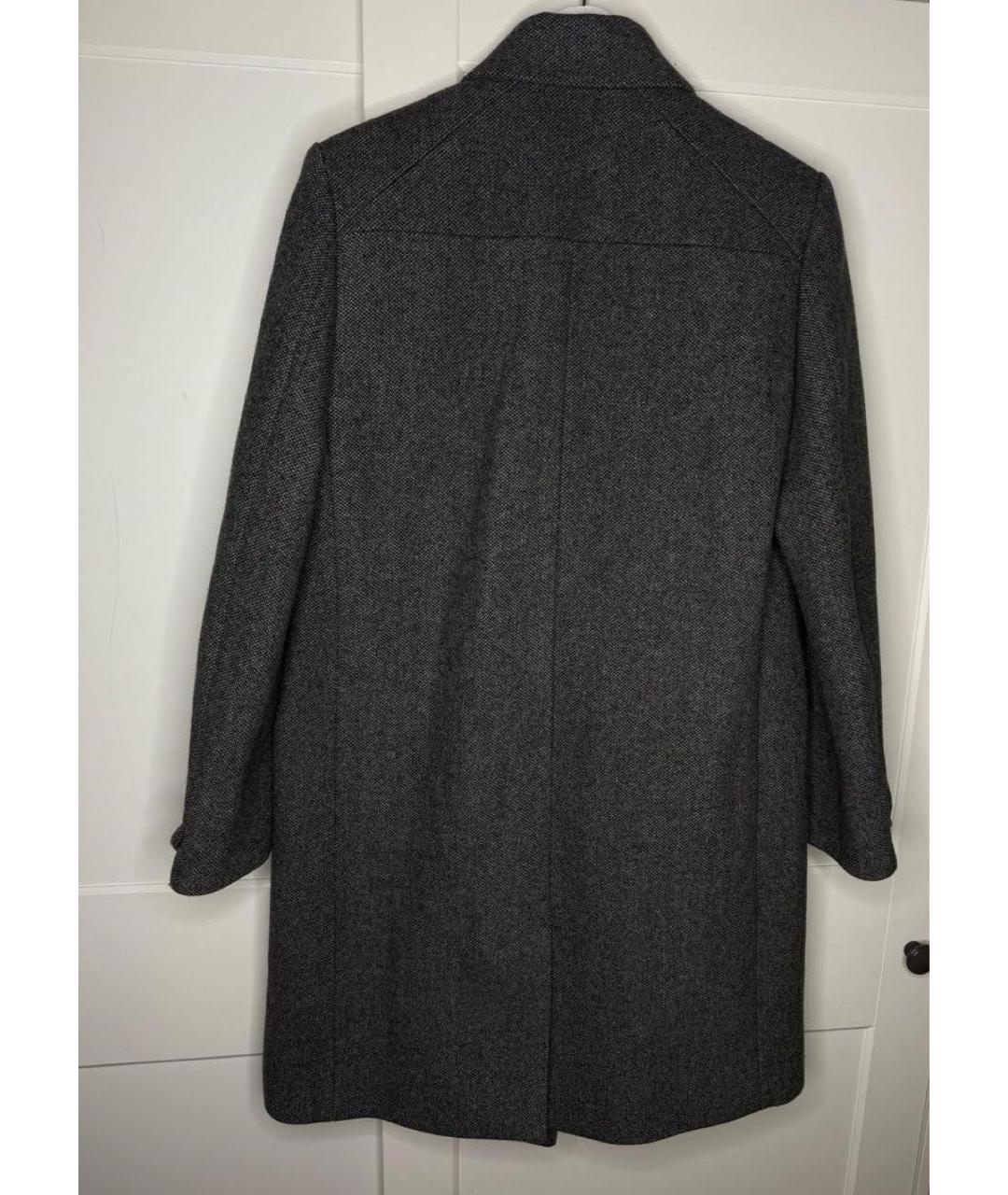 ZADIG & VOLTAIRE Серое шерстяное пальто, фото 3