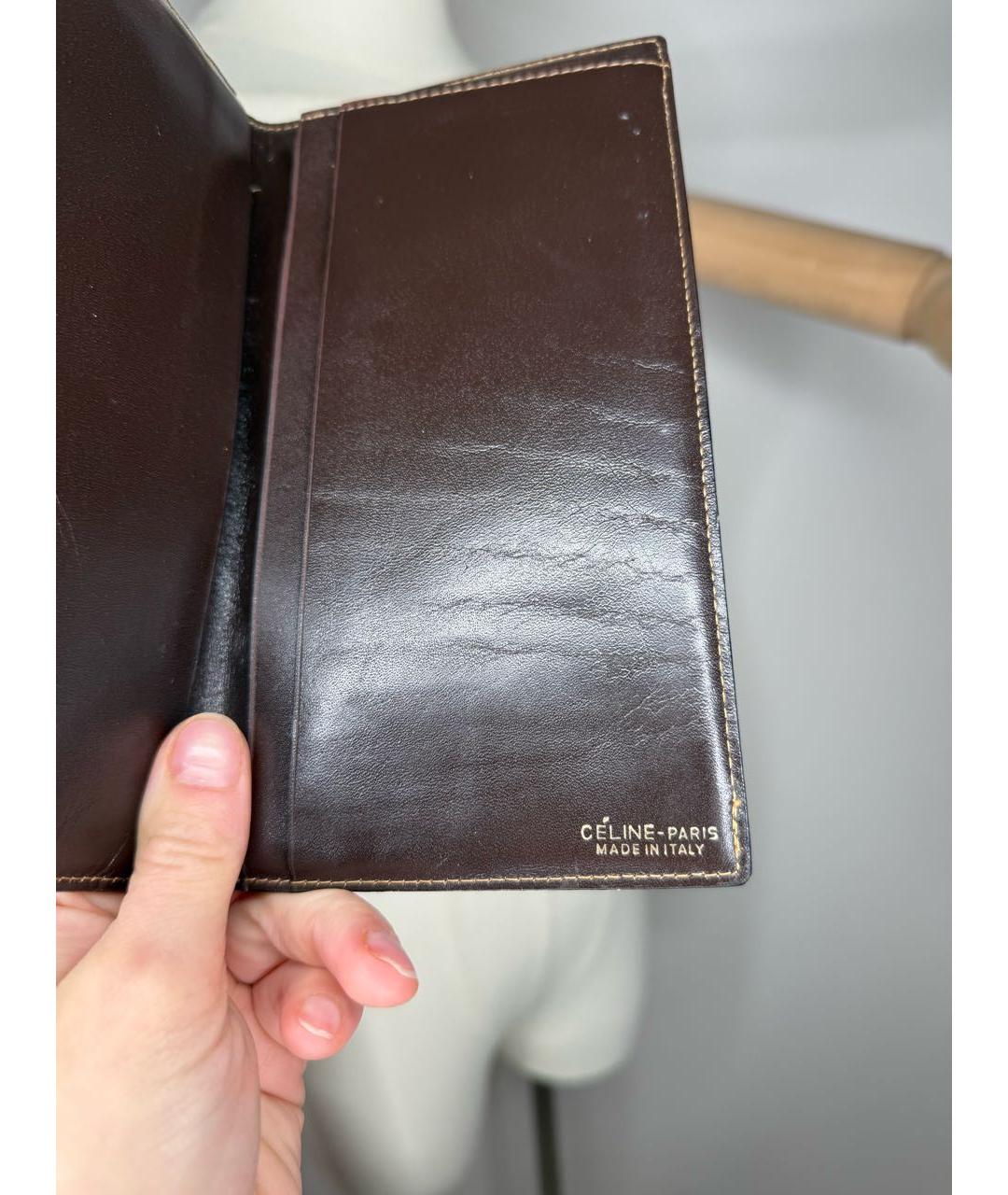 CELINE Мульти кожаный кошелек, фото 5