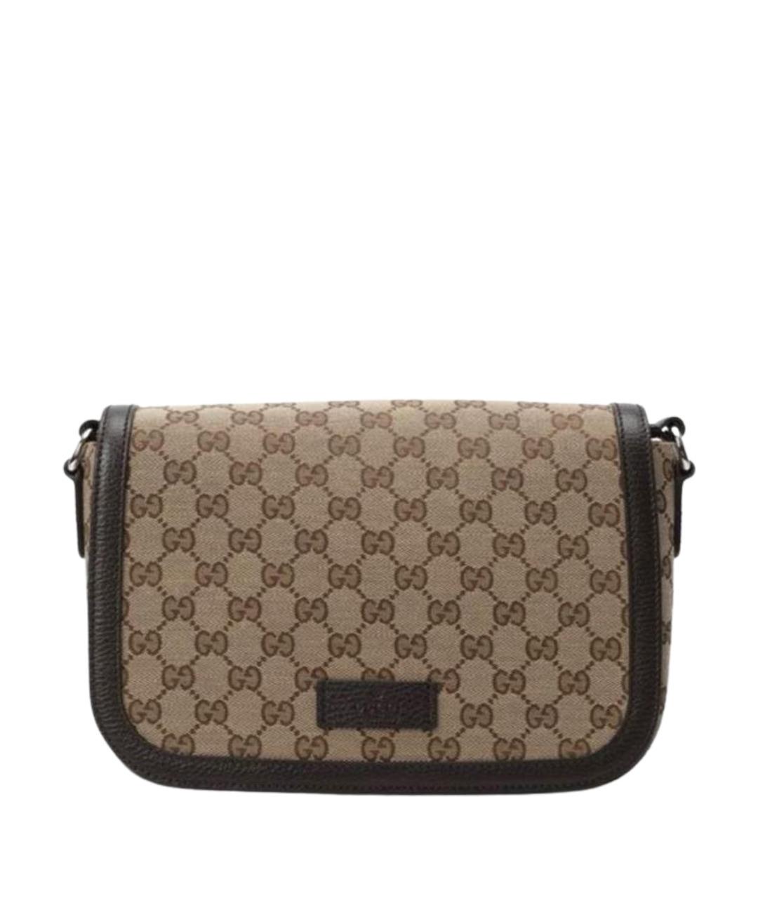 GUCCI Коричневая сумка на плечо, фото 1