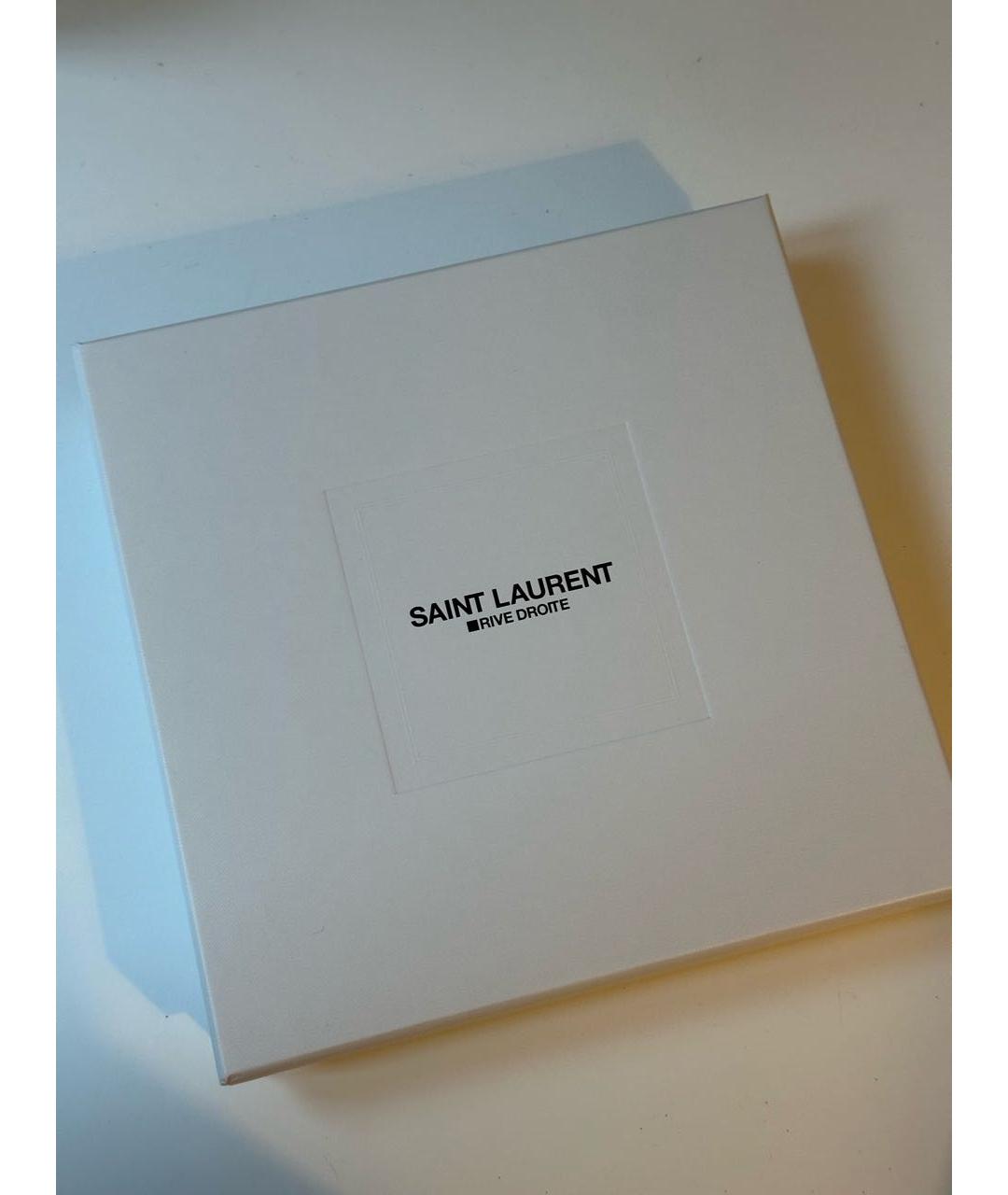 SAINT LAURENT Черная пляжная сумка, фото 3