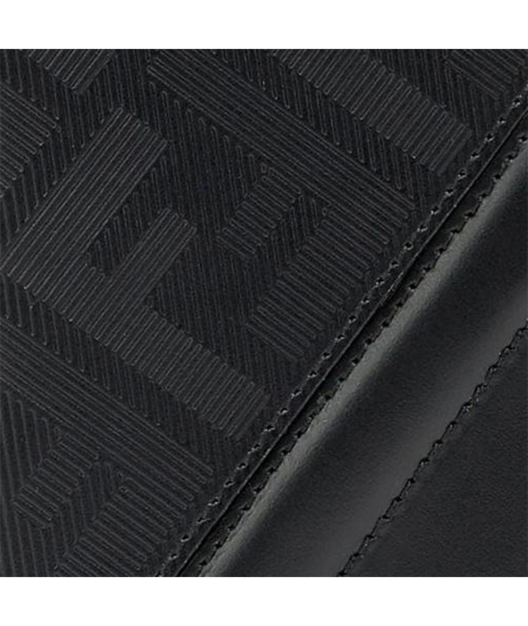 FENDI Черный кожаный кардхолдер, фото 4