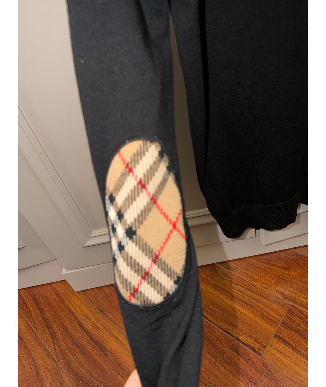 BURBERRY Черный джемпер / свитер, фото 4