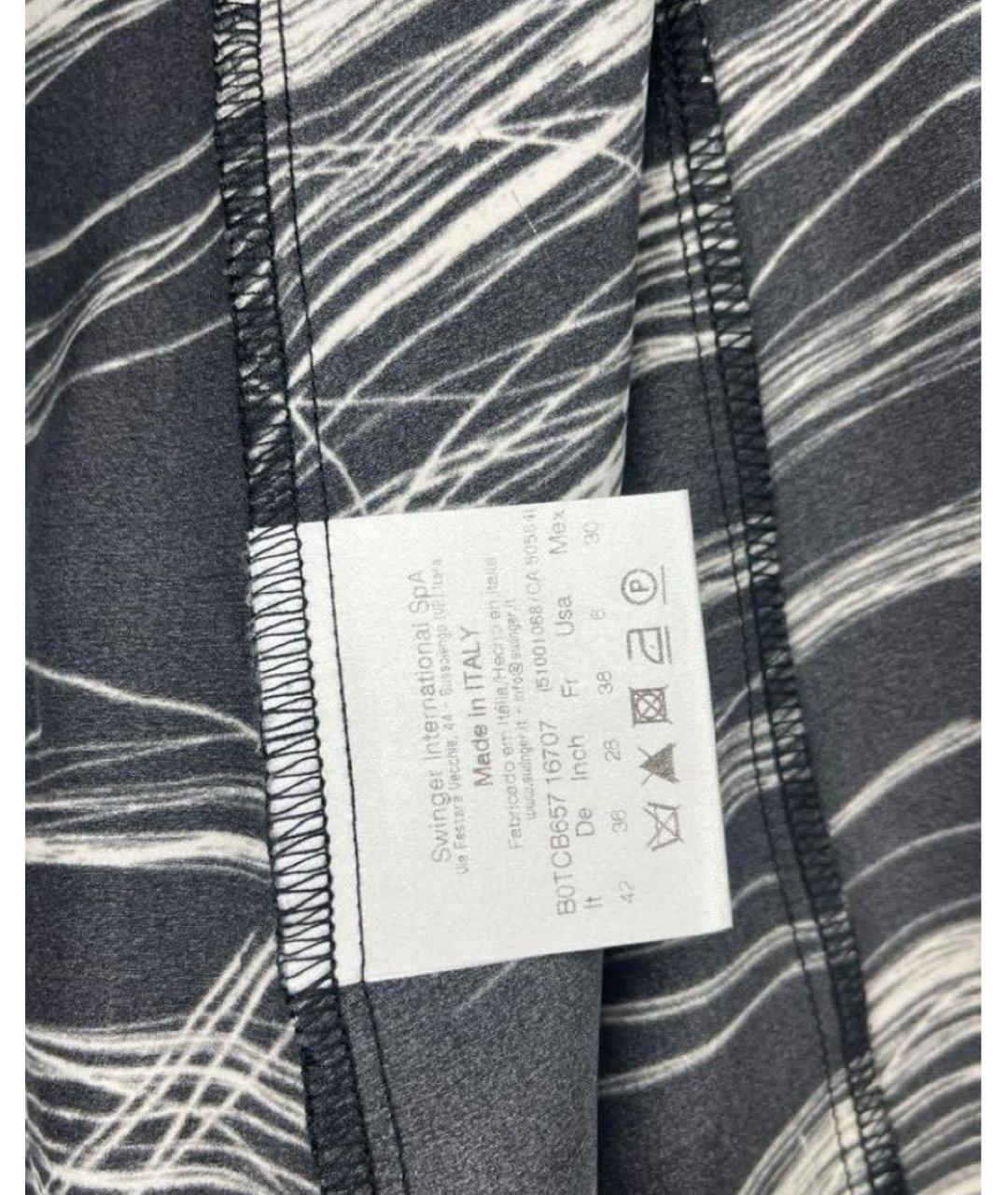 VERSACE Мульти шелковая рубашка, фото 4