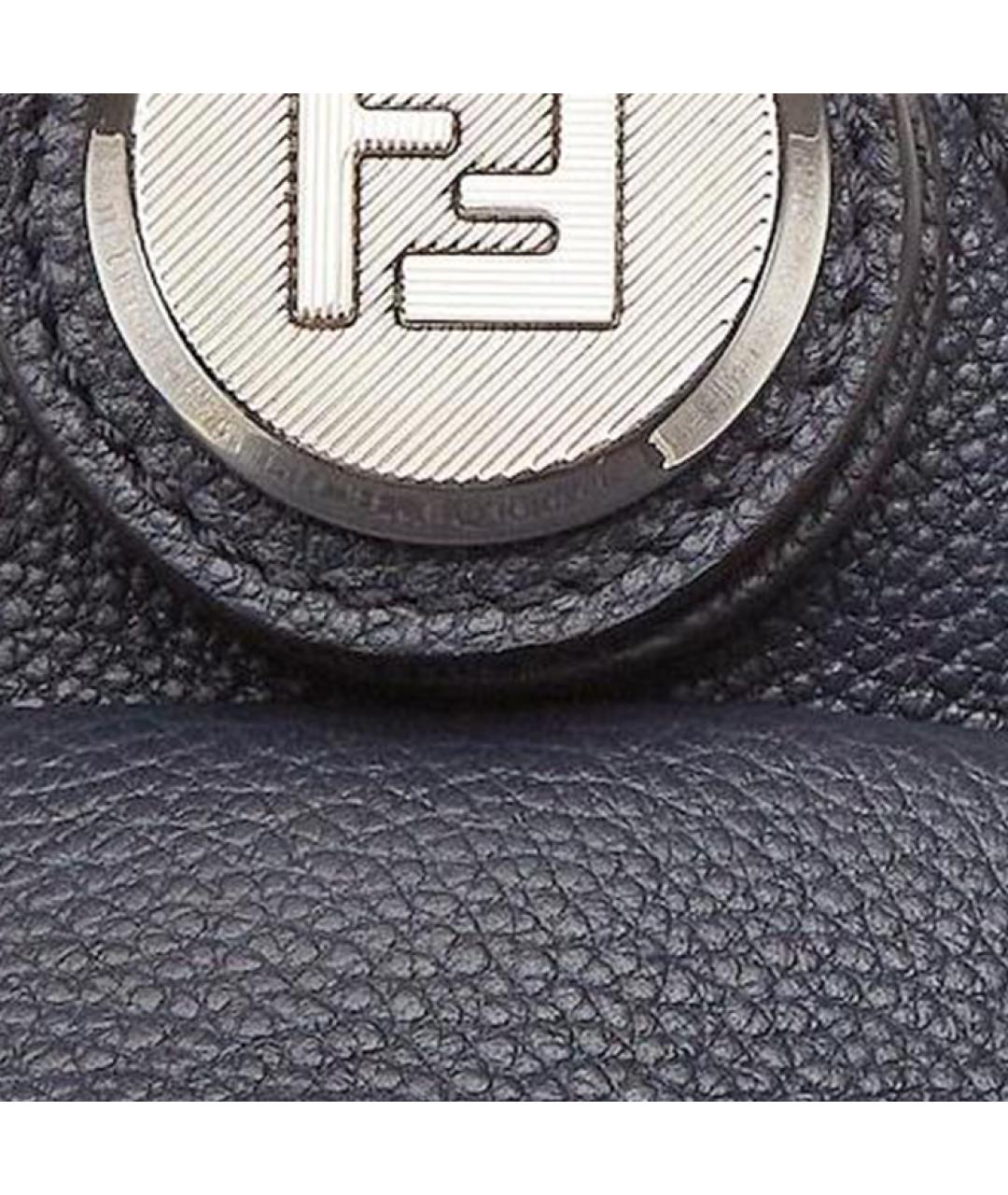 FENDI Синий кожаный рюкзак, фото 4