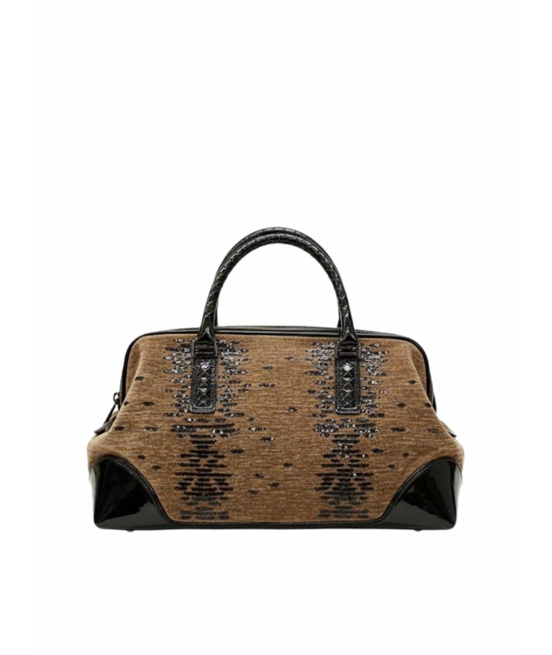 BOTTEGA VENETA Коричневая кожаная сумка тоут, фото 1