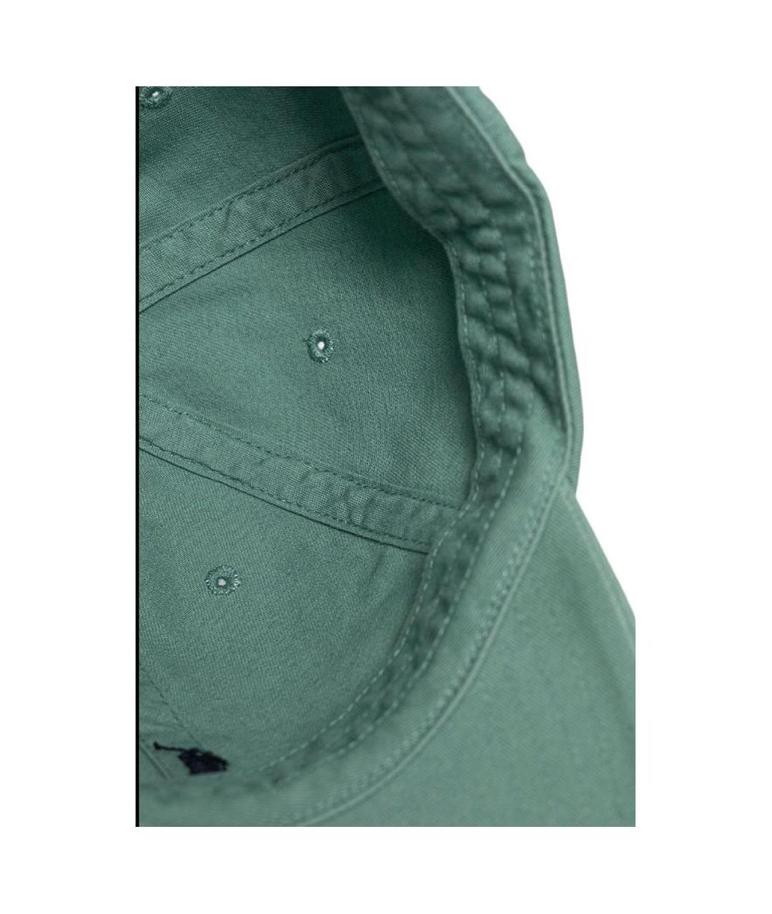 POLO RALPH LAUREN Салатовая хлопковая кепка, фото 5