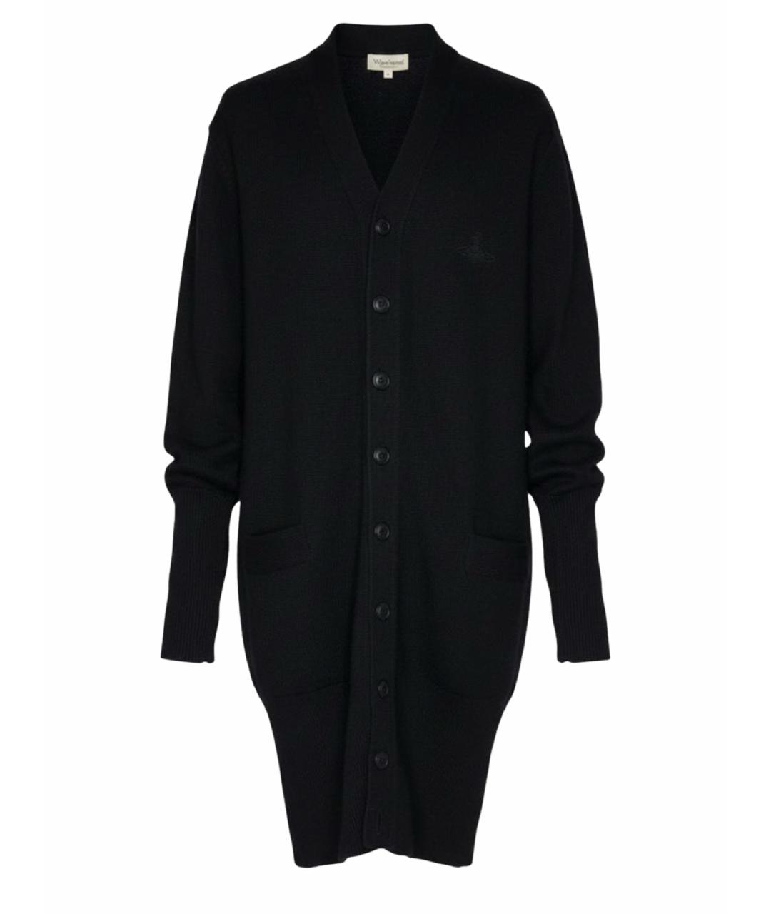 VIVIENNE WESTWOOD Черный шерстяной кардиган, фото 1