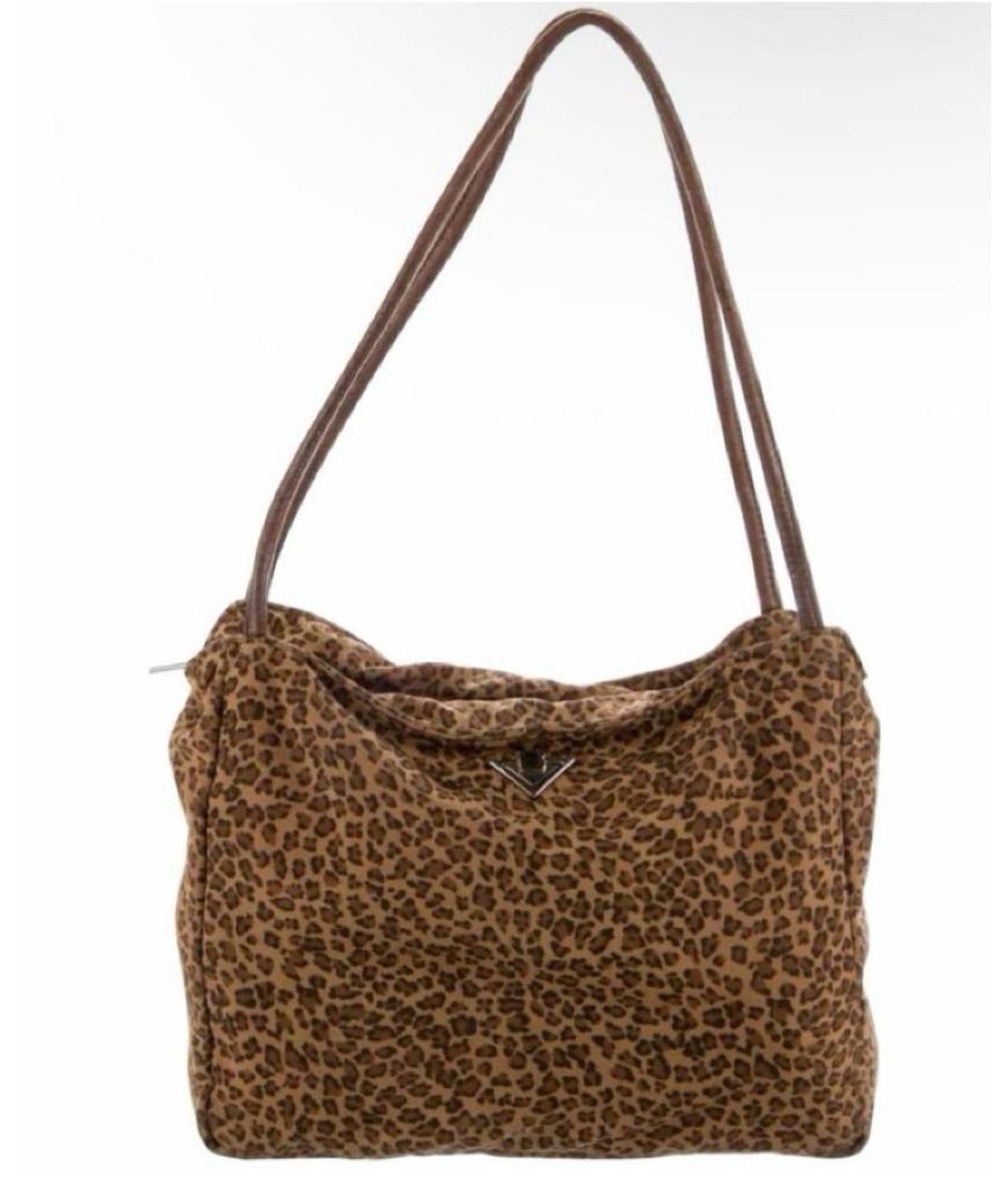 BOTTEGA VENETA Коричневая сумка через плечо, фото 6