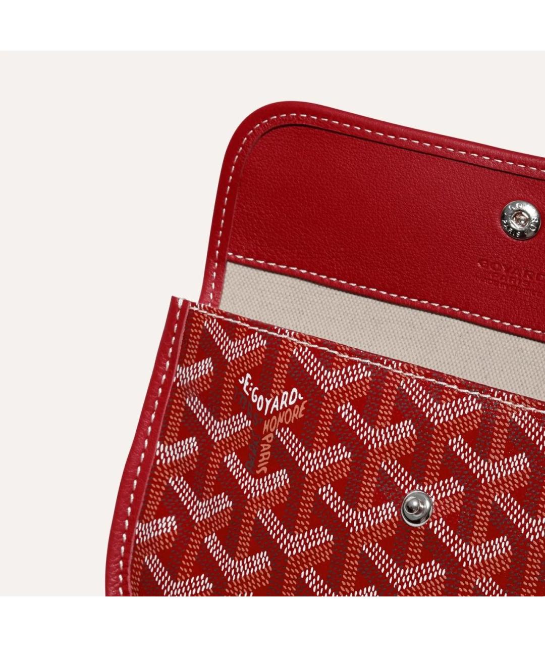 GOYARD Красная сумка тоут, фото 7