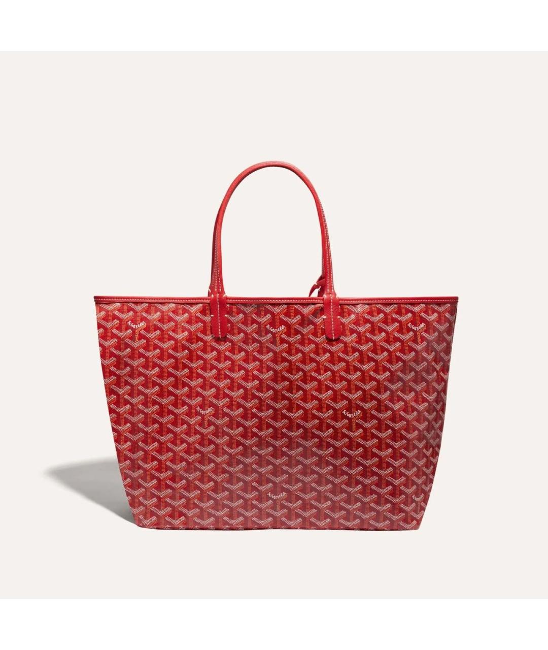 GOYARD Красная сумка тоут, фото 2