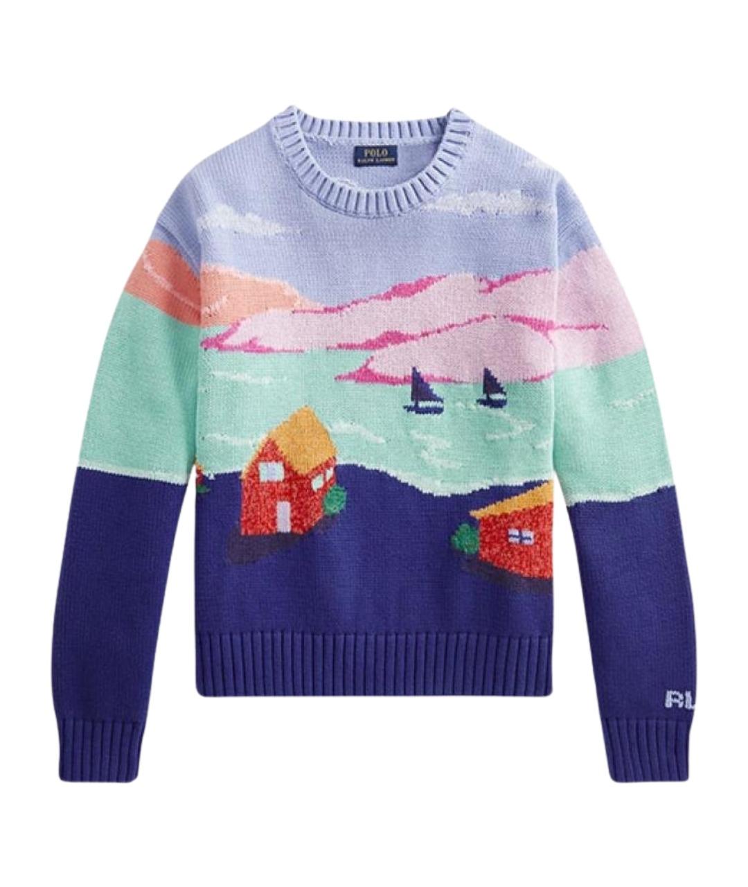 POLO RALPH LAUREN Мульти хлопковый джемпер / свитер, фото 1