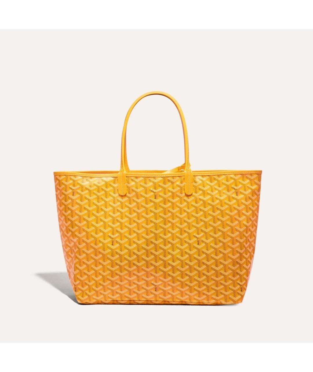 GOYARD Желтая сумка тоут, фото 2