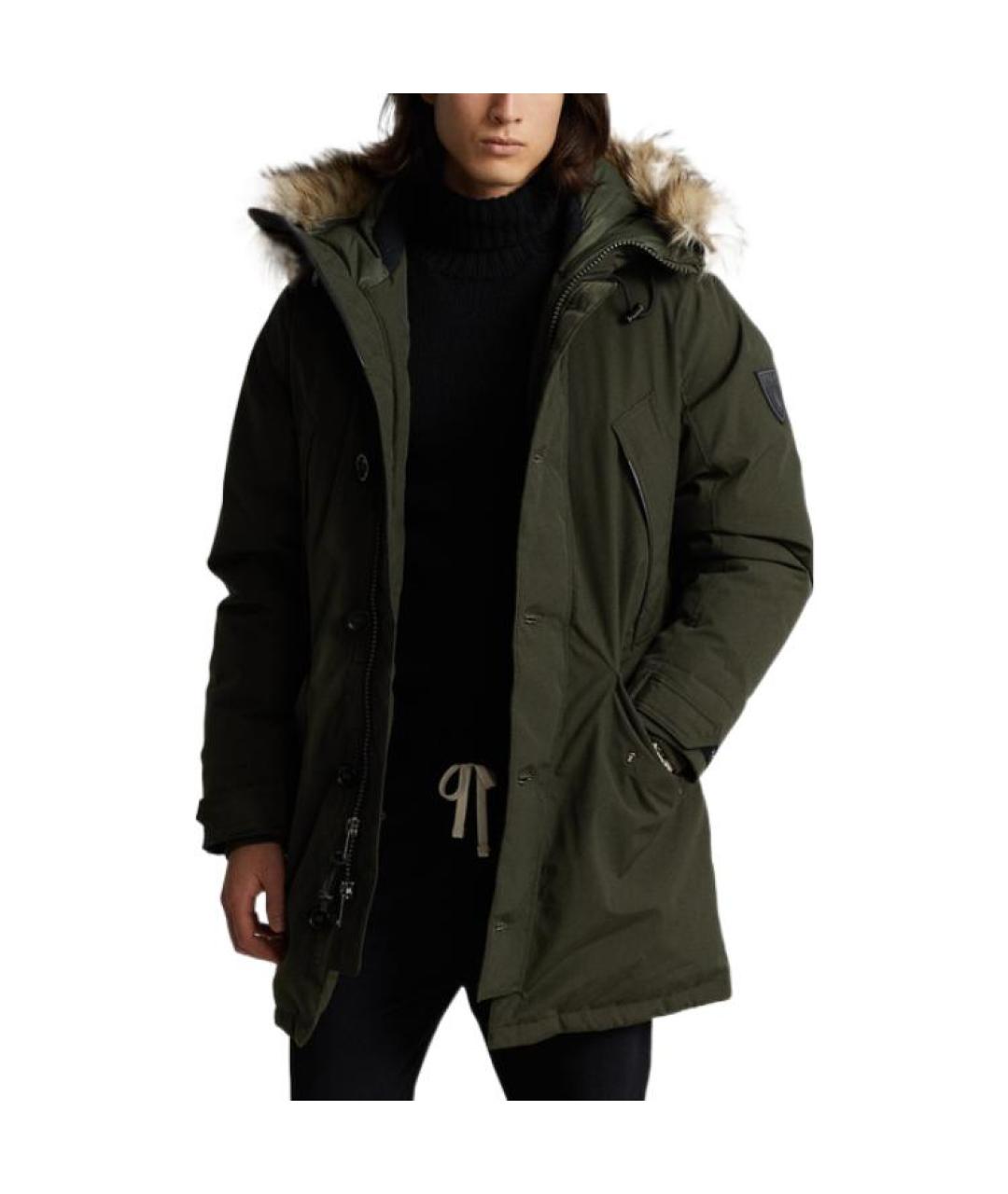 POLO RALPH LAUREN Зеленая парка, фото 3