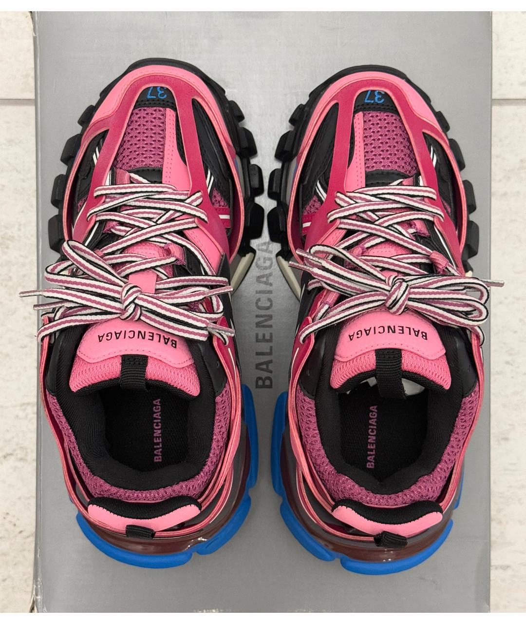 BALENCIAGA Розовые кроссовки, фото 4
