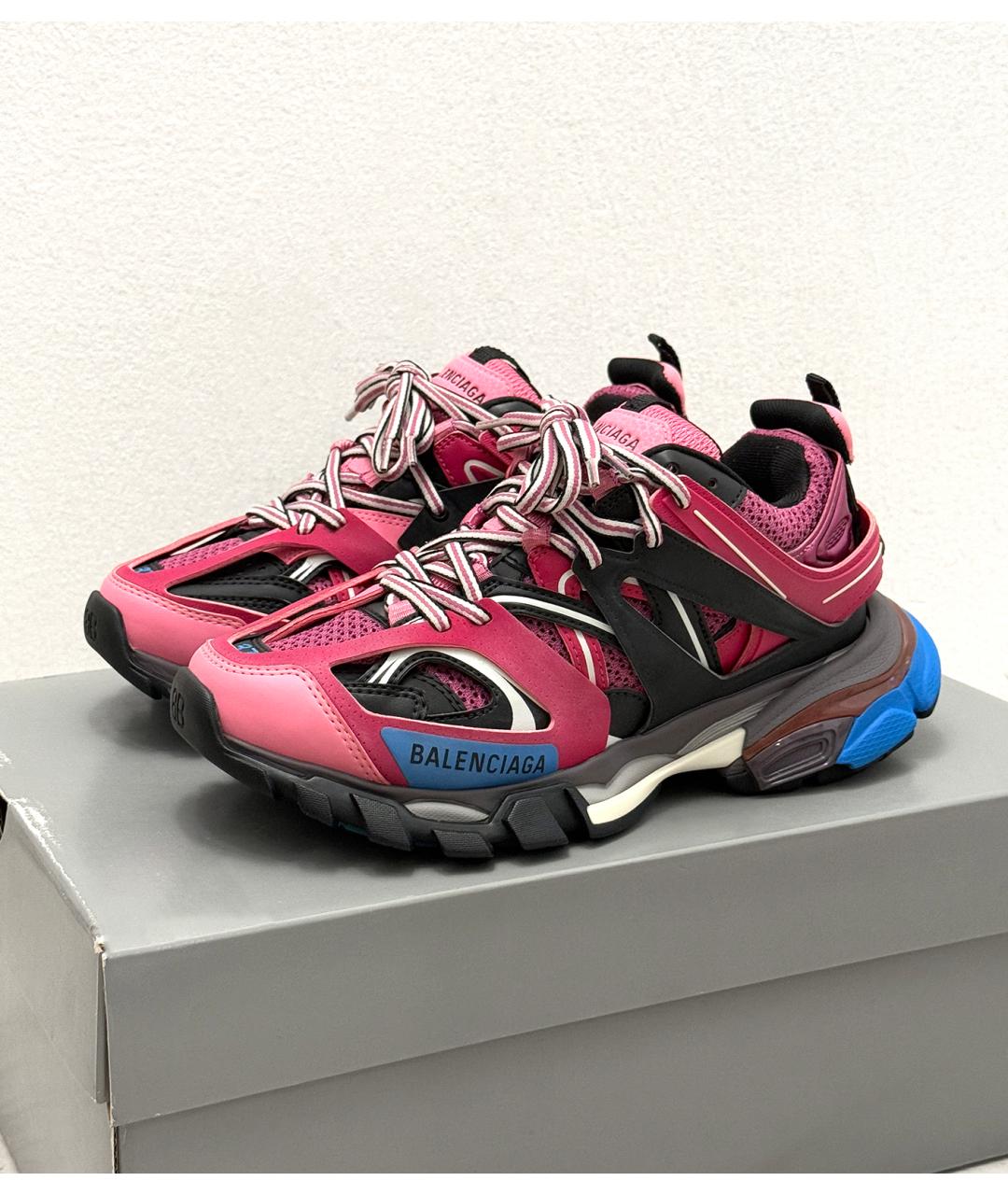 BALENCIAGA Розовые кроссовки, фото 2