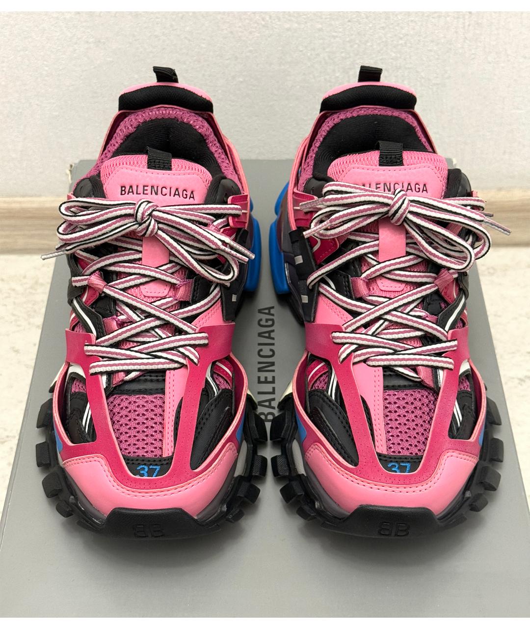 BALENCIAGA Розовые кроссовки, фото 6