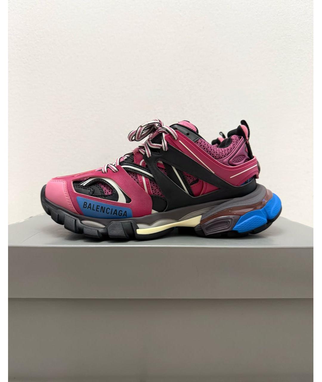 BALENCIAGA Розовые кроссовки, фото 3