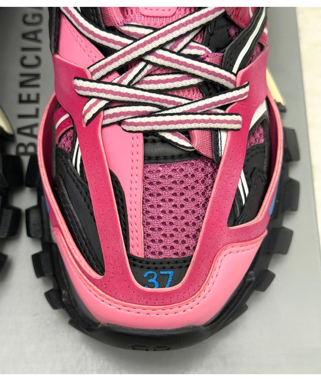 BALENCIAGA Розовые кроссовки, фото 9