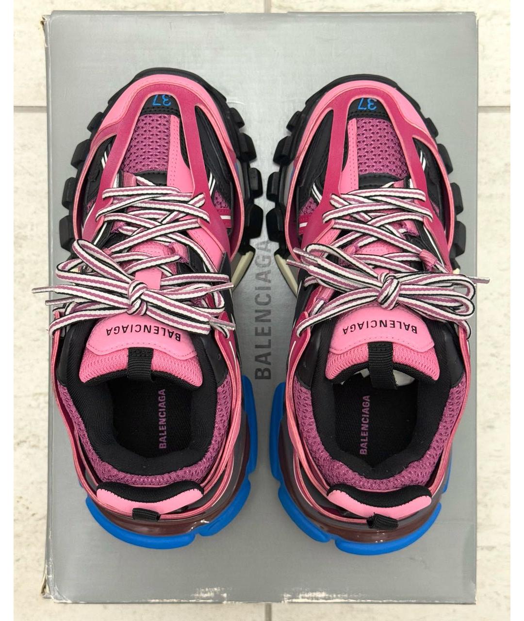 BALENCIAGA Розовые кроссовки, фото 4