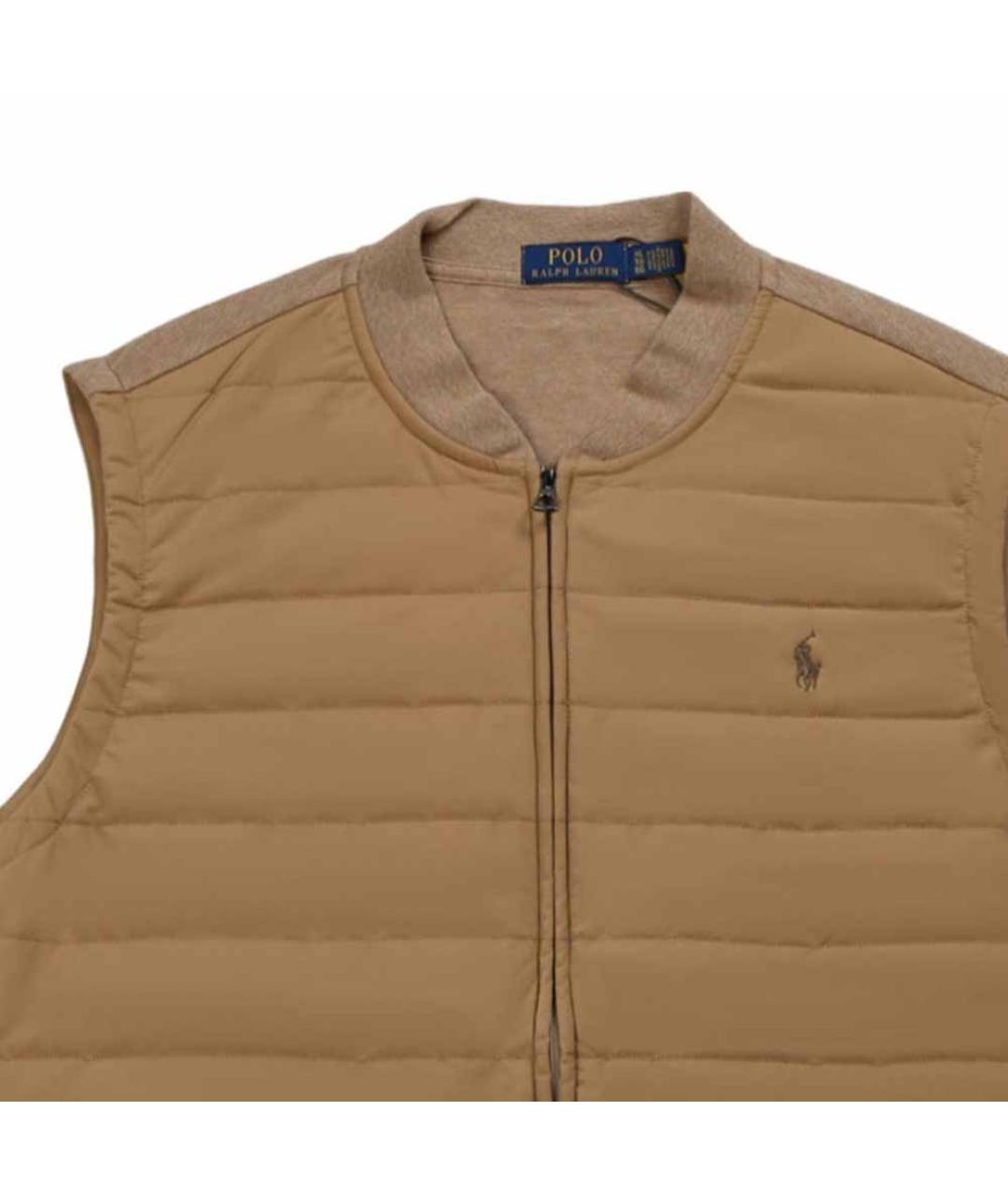 POLO RALPH LAUREN Бежевый жилет, фото 3