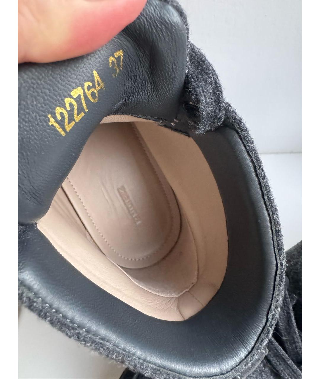 12 STOREEZ Антрацитовые ботинки, фото 5