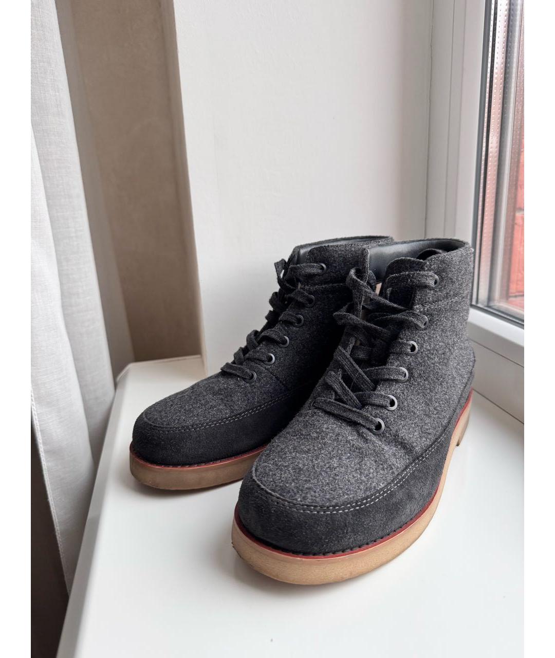 12 STOREEZ Антрацитовые ботинки, фото 4