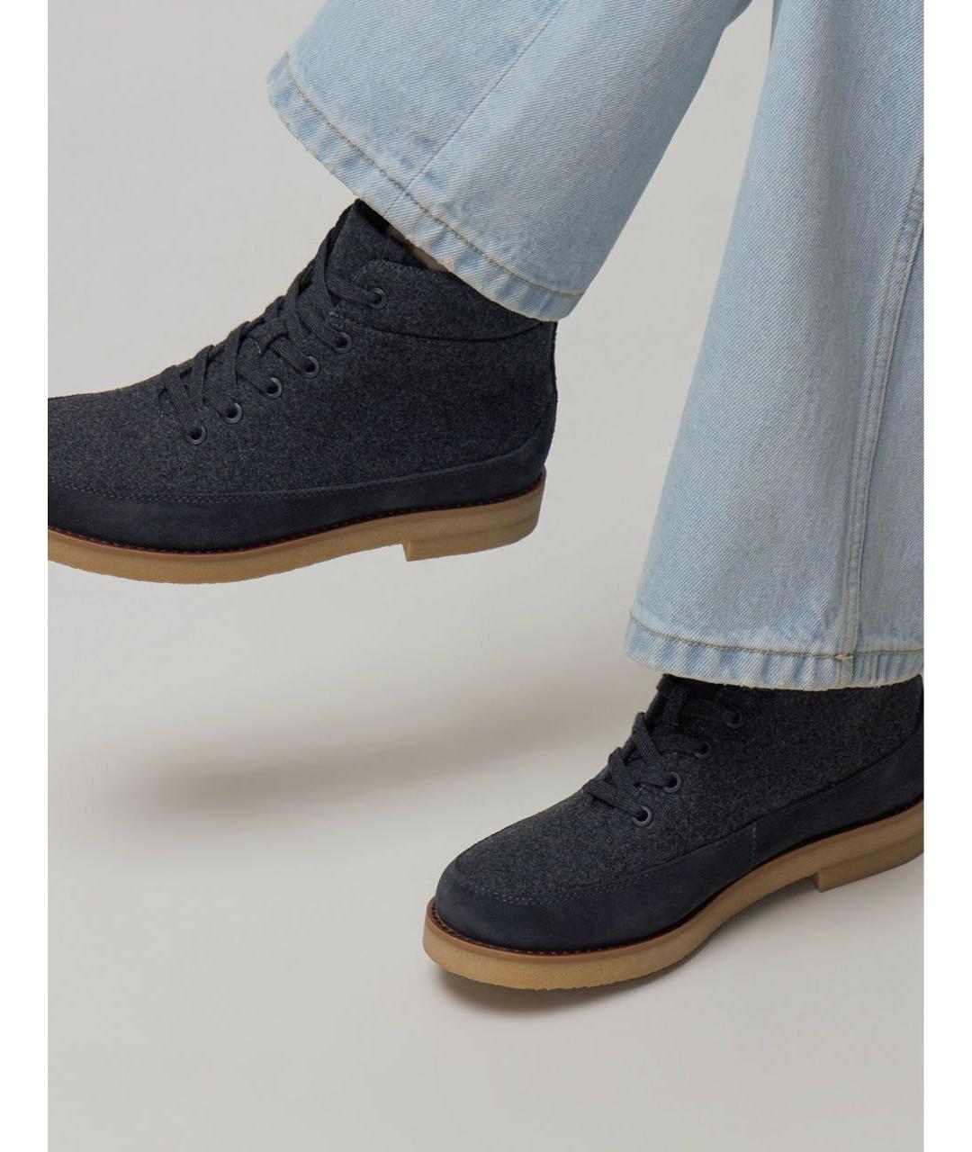 12 STOREEZ Антрацитовые ботинки, фото 3