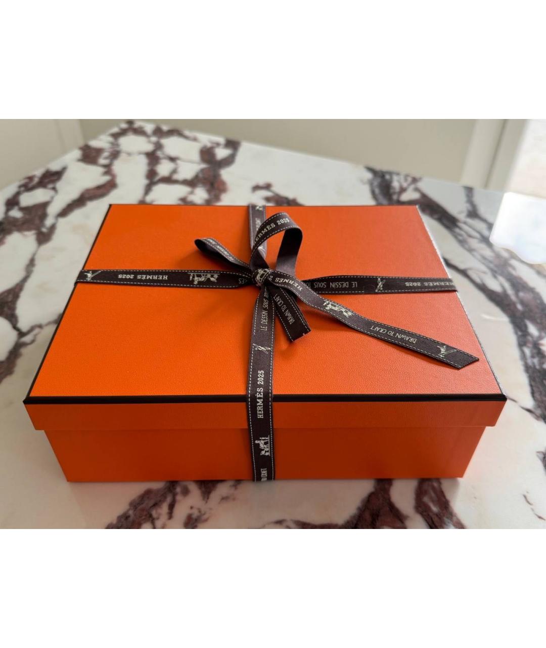 HERMES Коричневая кожаная сумка через плечо, фото 7