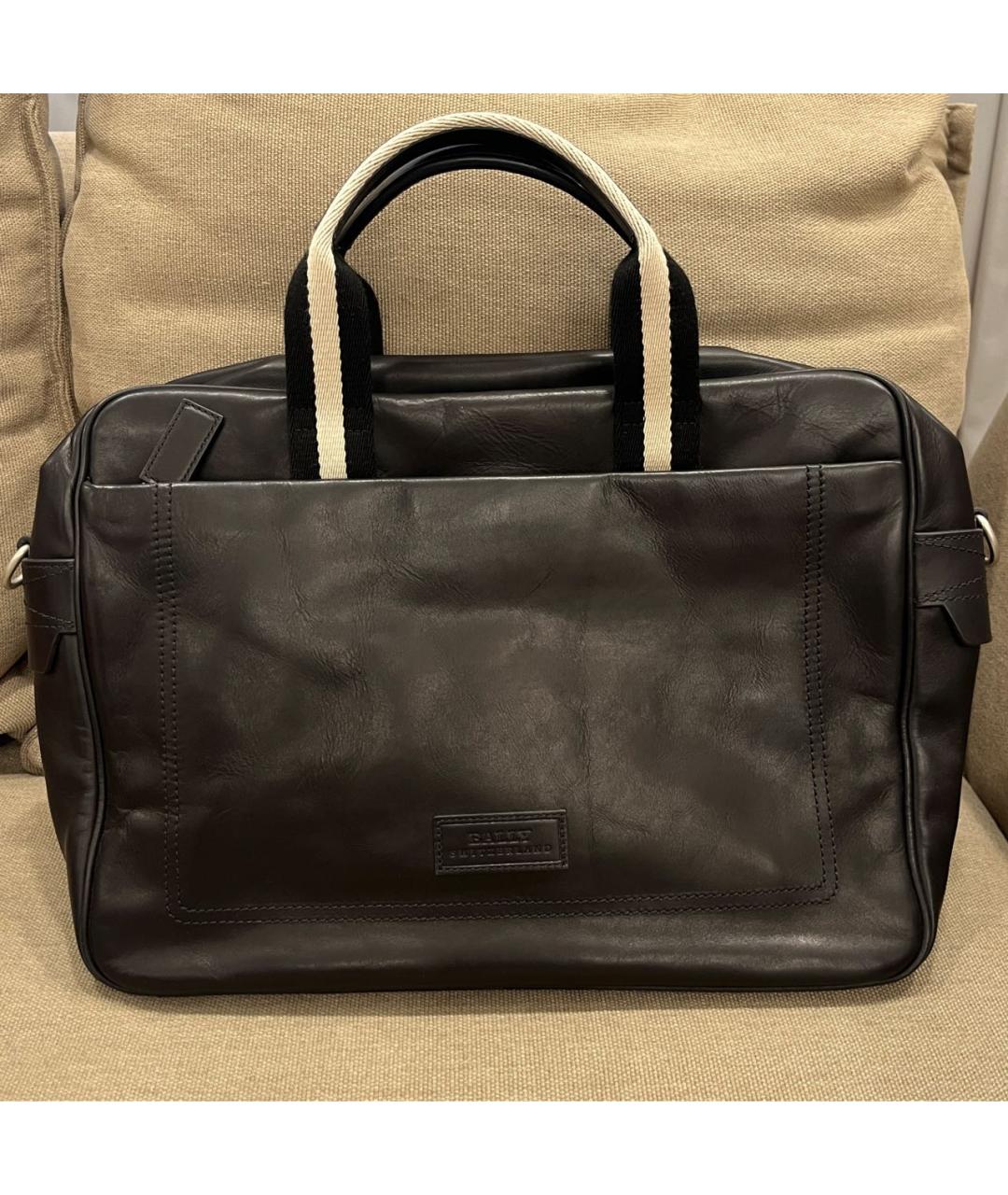 BALLY Кожаный портфель, фото 9