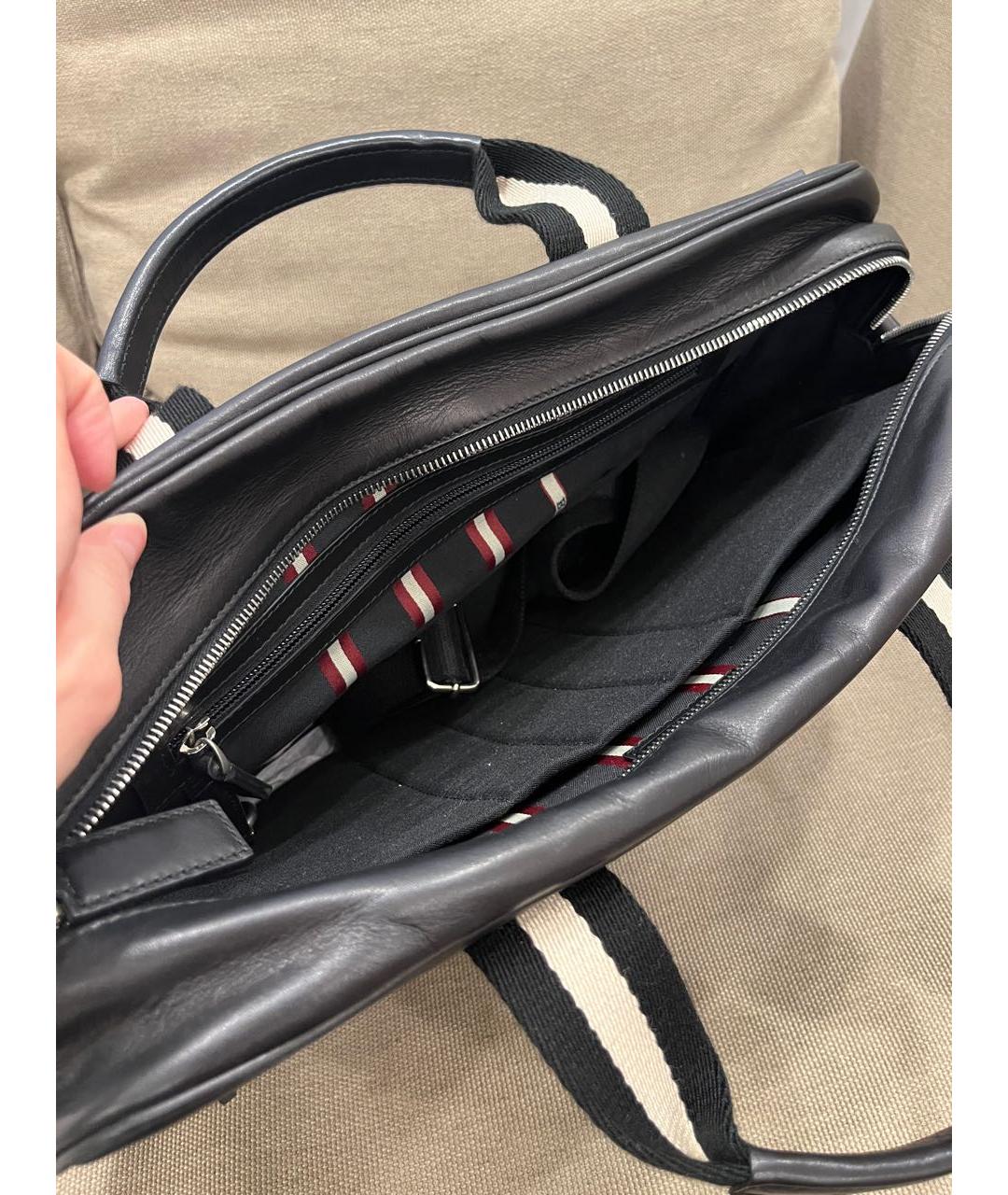 BALLY Кожаный портфель, фото 4