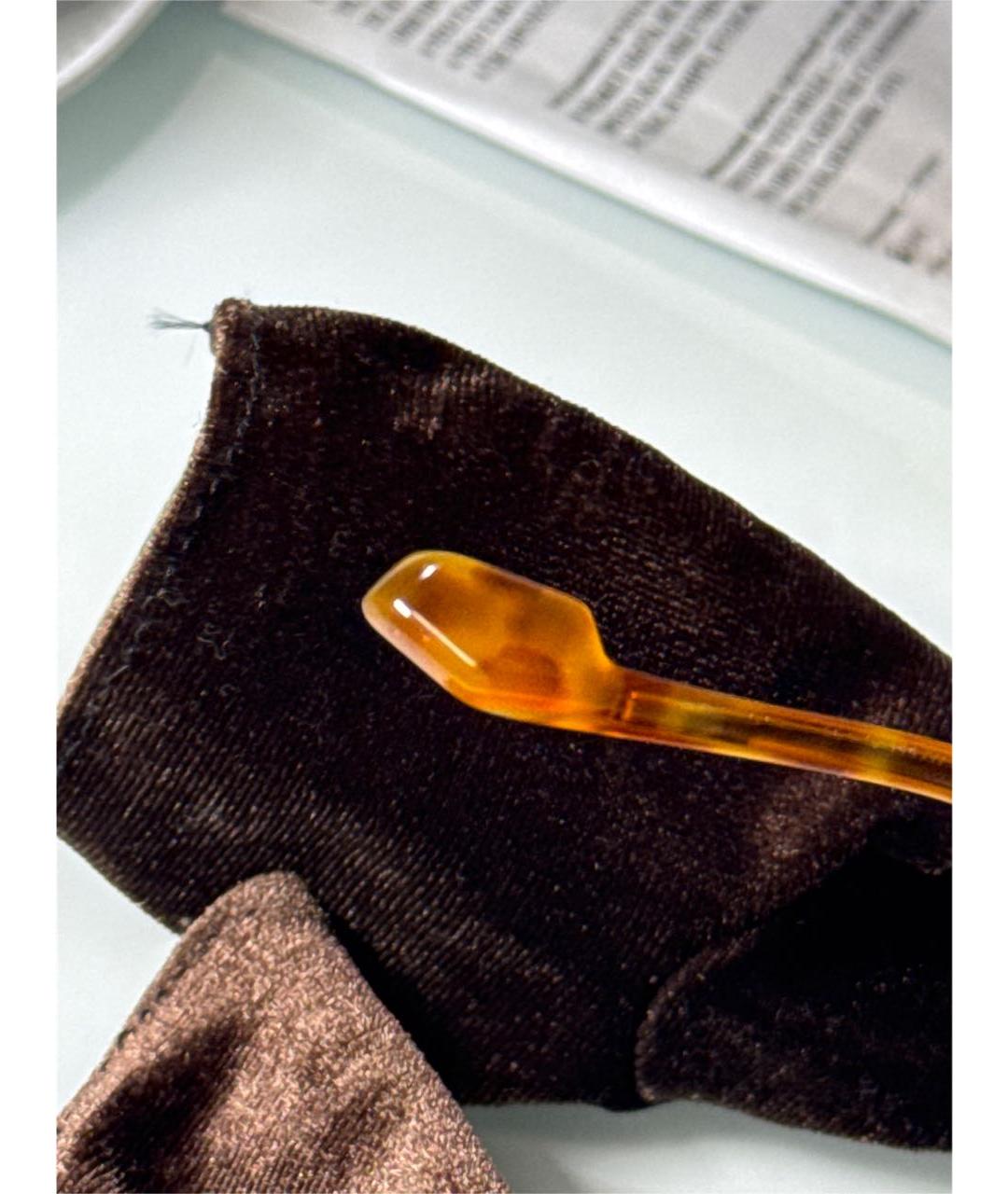 GENTLE MONSTER Оранжевое металлические солнцезащитные очки, фото 4