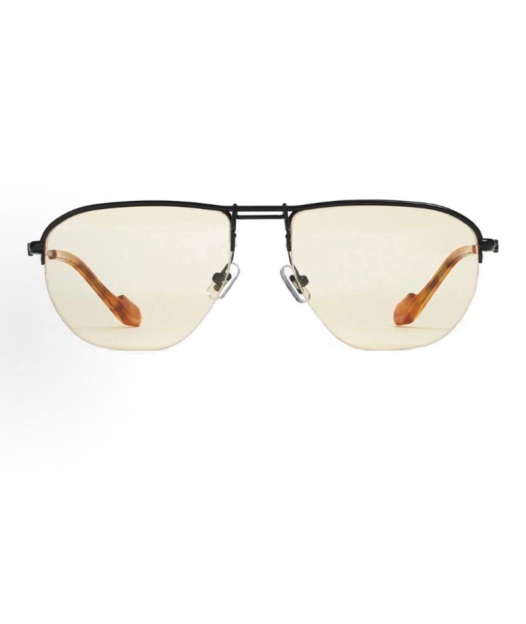 GENTLE MONSTER Оранжевое металлические солнцезащитные очки, фото 2