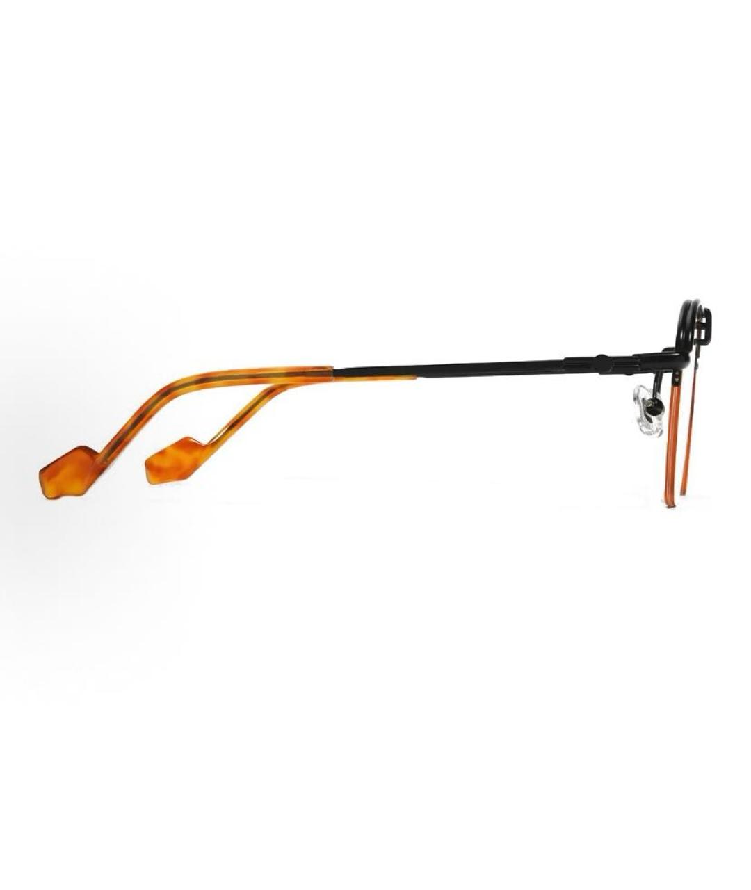 GENTLE MONSTER Оранжевое металлические солнцезащитные очки, фото 3