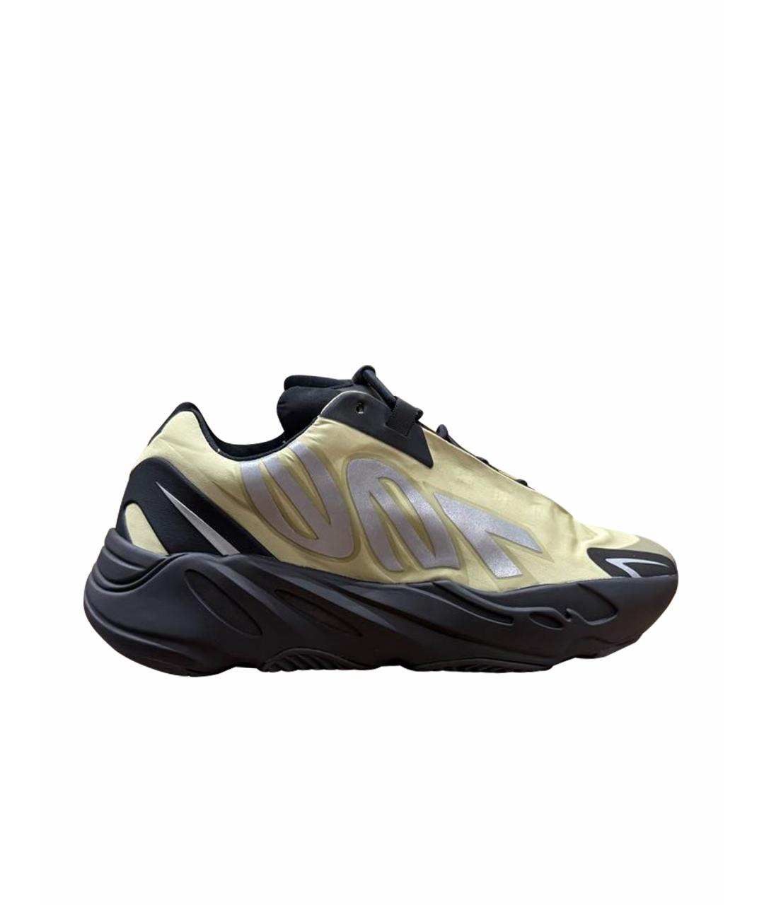 ADIDAS YEEZY Зеленые низкие кроссовки / кеды, фото 1