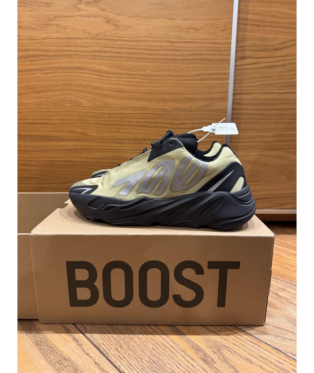 ADIDAS YEEZY Зеленые низкие кроссовки / кеды, фото 6